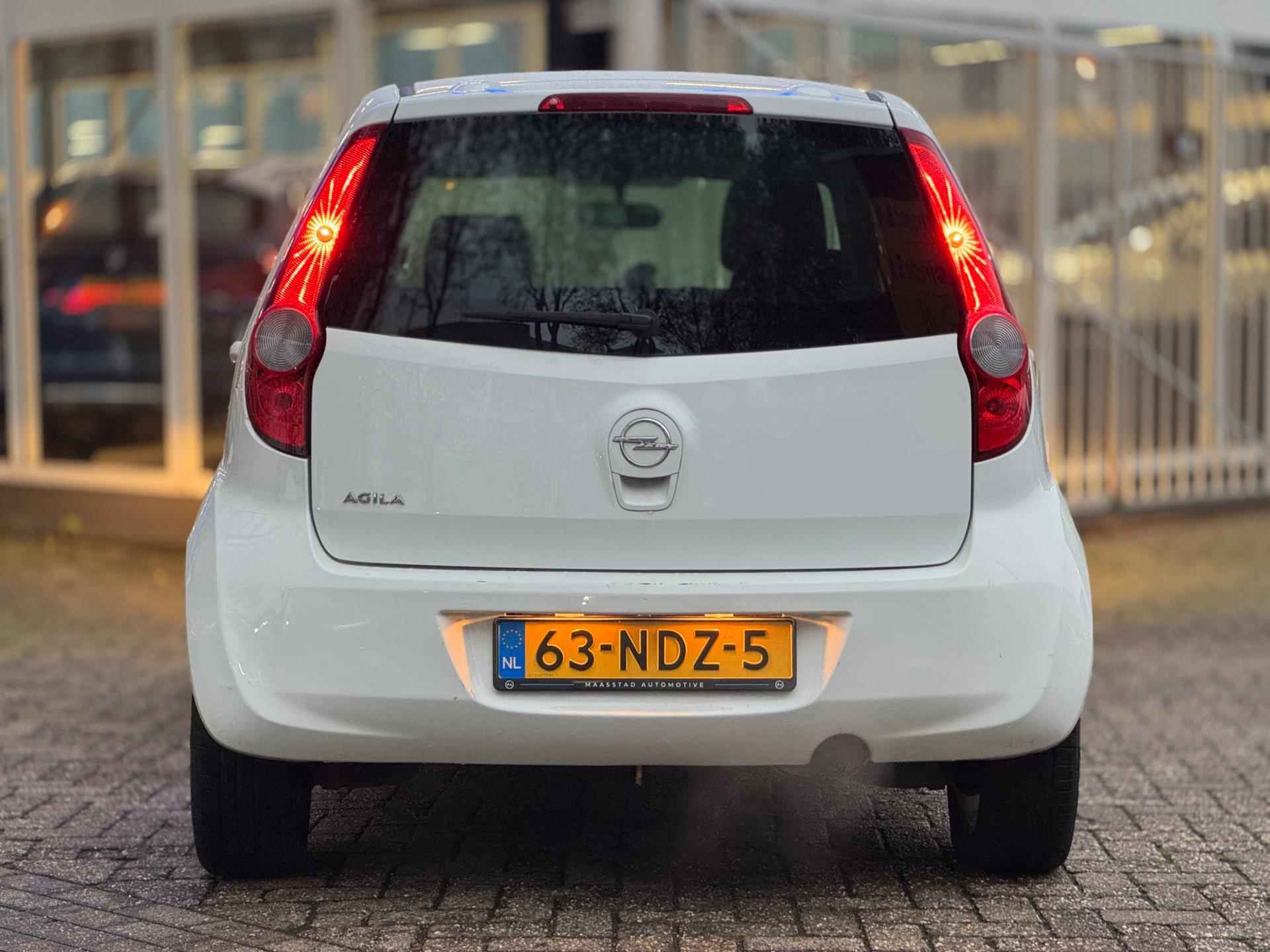 Opel Agila 1.2 Edition|Airco|Lage KM|2e eig||Nieuwe APK|5deurs|Multf.stuur|Elektrische ramen|Tourenteller - 5/37