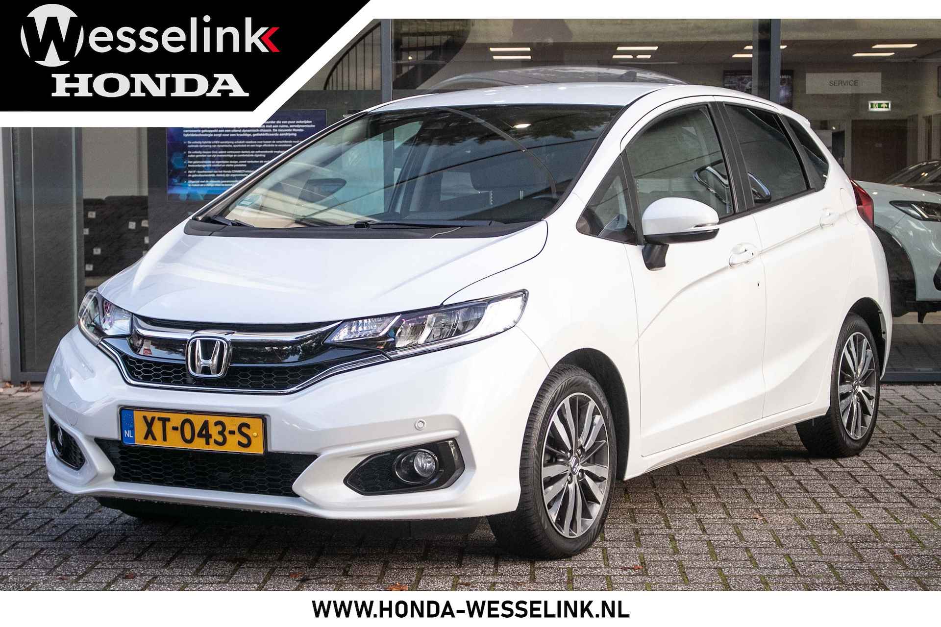 Honda Jazz 1.3 i-VTEC Elegance Automaat -All in rijklaarprijs | Navi | Camera | Cruise-contr. | Magic Seats - 1/43