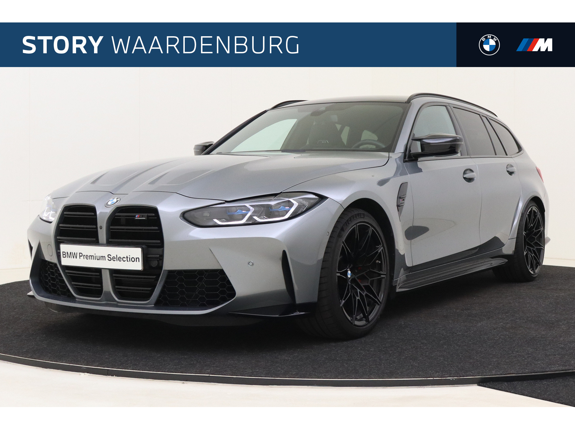 BMW 3 Serie Touring M3 xDrive Competition High Executive Automaat / M Drive Professional / M Sportstoelen / Laserlight / Parking Assistant Plus / Adaptief M Onderstel / Comfort Access