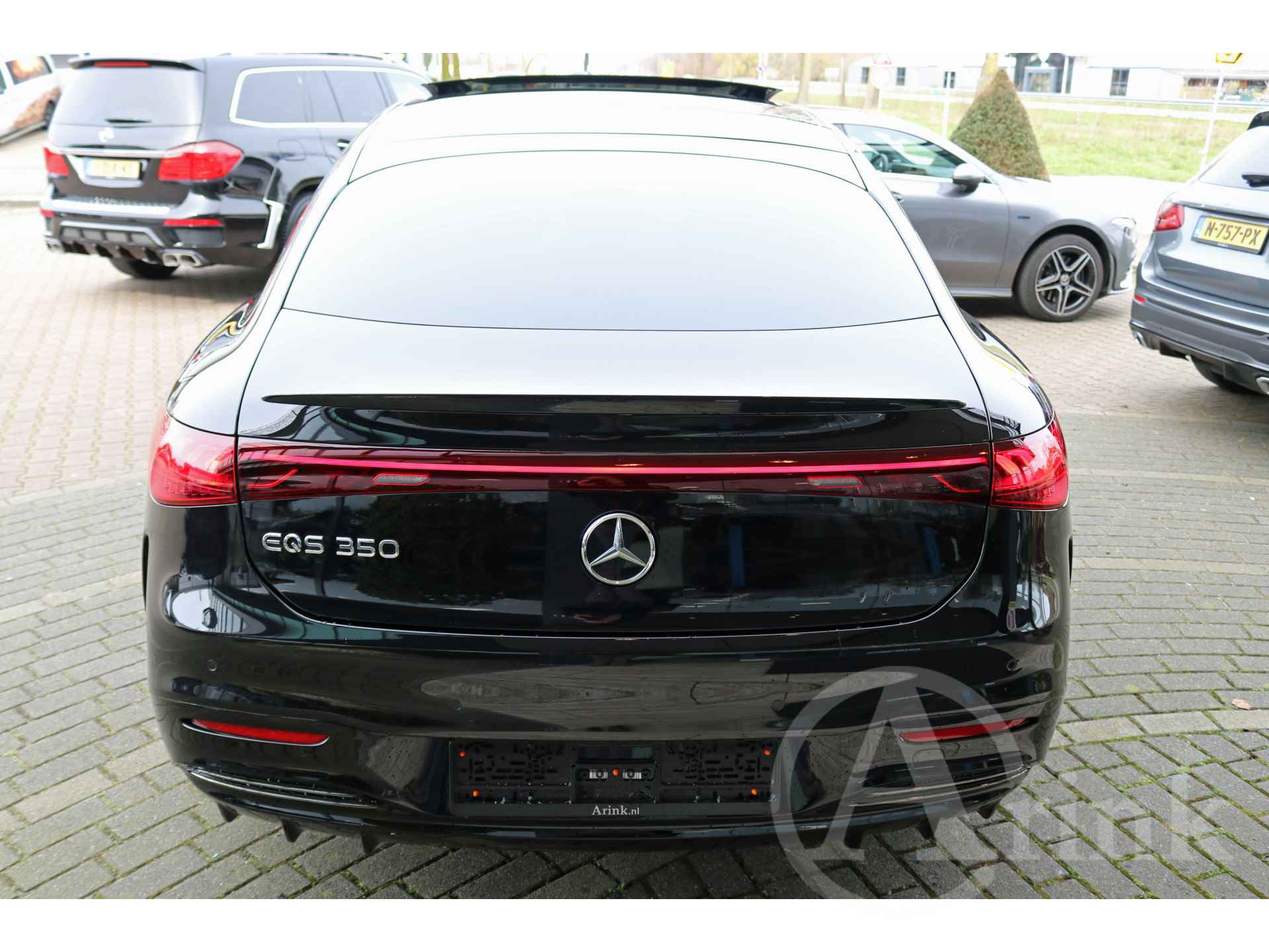 Mercedes-Benz EQS 350 AMG Line 90kWh Premium pakket Nightpakket Multispaaks 21 Inch - 5/35