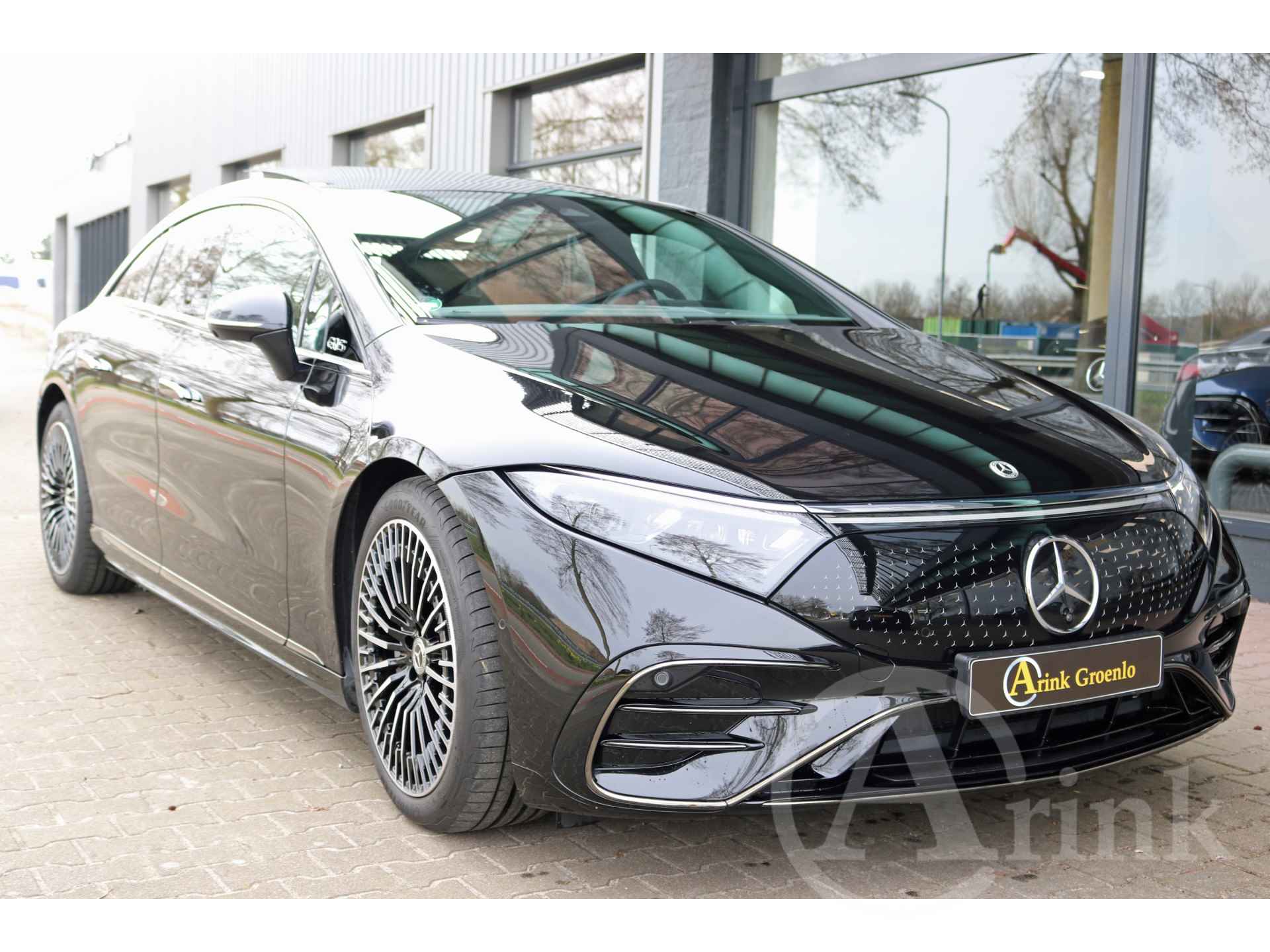 Mercedes-Benz EQS 350 AMG Line 90kWh Premium pakket Nightpakket Multispaaks 21 Inch - 25/35