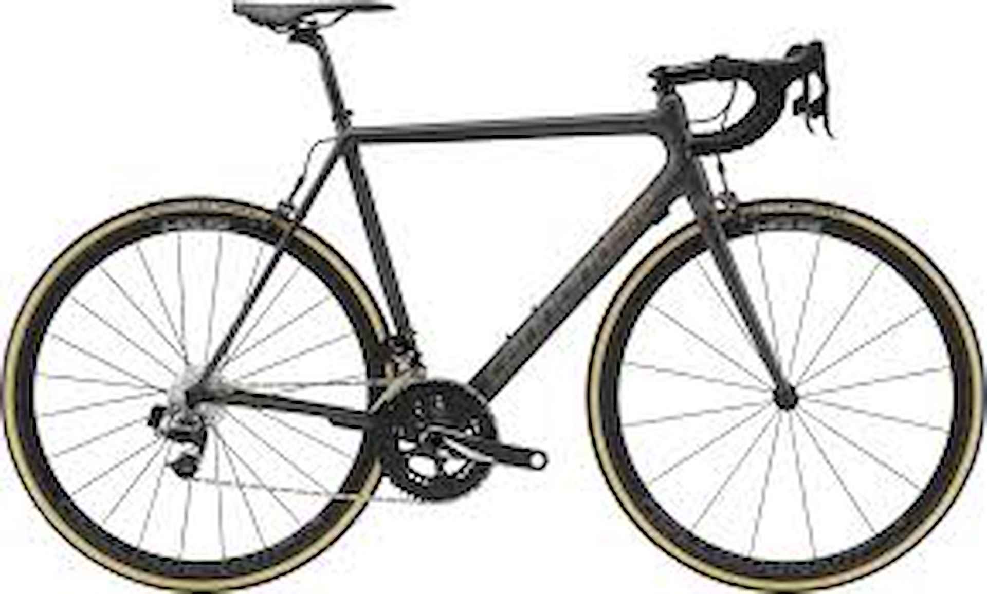 Cannondale Supersix EVO RED eTap Heren Jet Black w/ Charcoal Gray and 56cm 2018 - 1/1