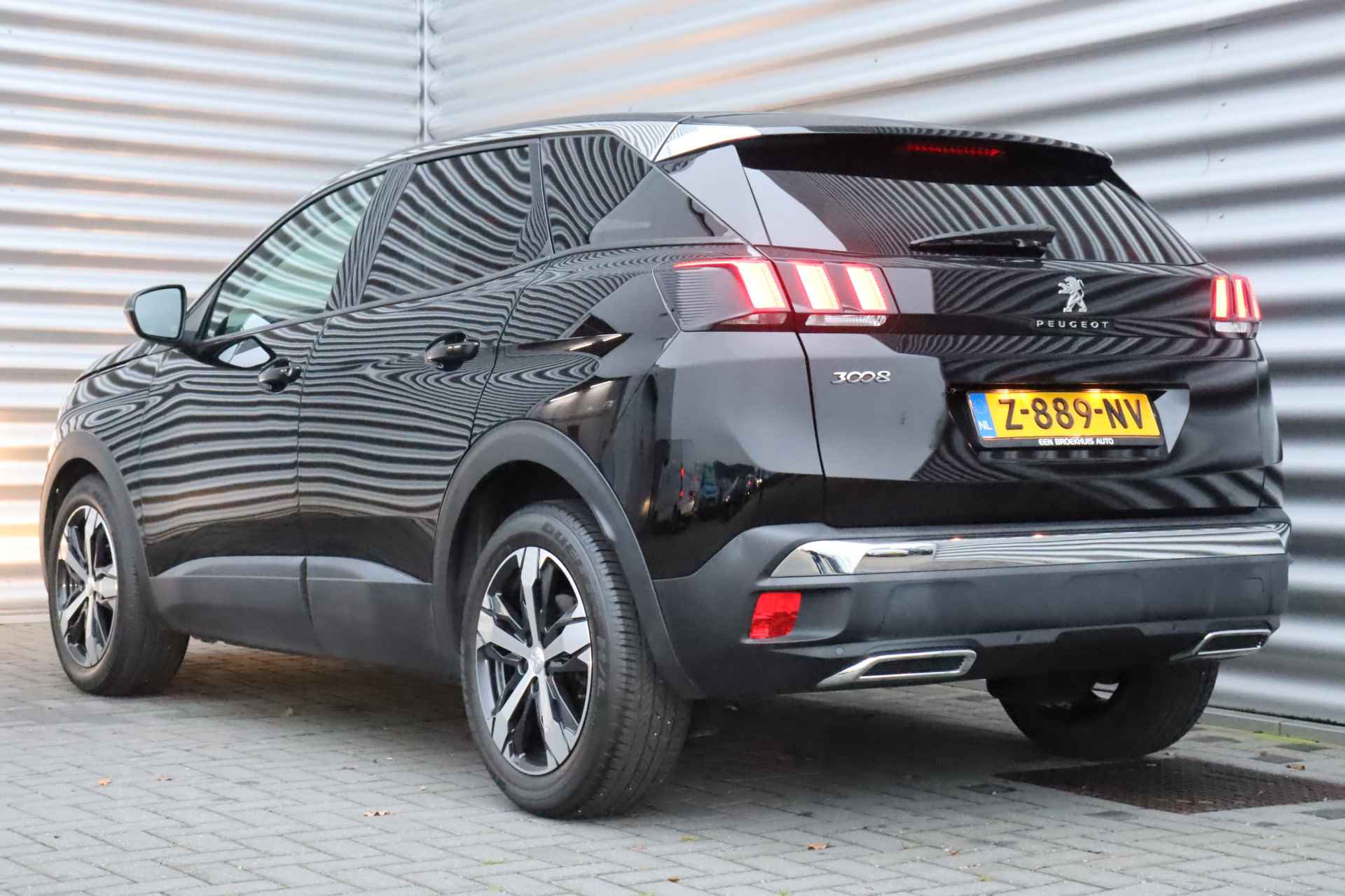 Peugeot 3008 1.2 PURETECH 130PK ACTIVE AUTOMAAT / NAVI / CLIMA / PDC / 18" LMV / GRIP-CONTROL / BLUETOOTH / CRUISECONTROL / NIEUWSTAAT !! - 9/34