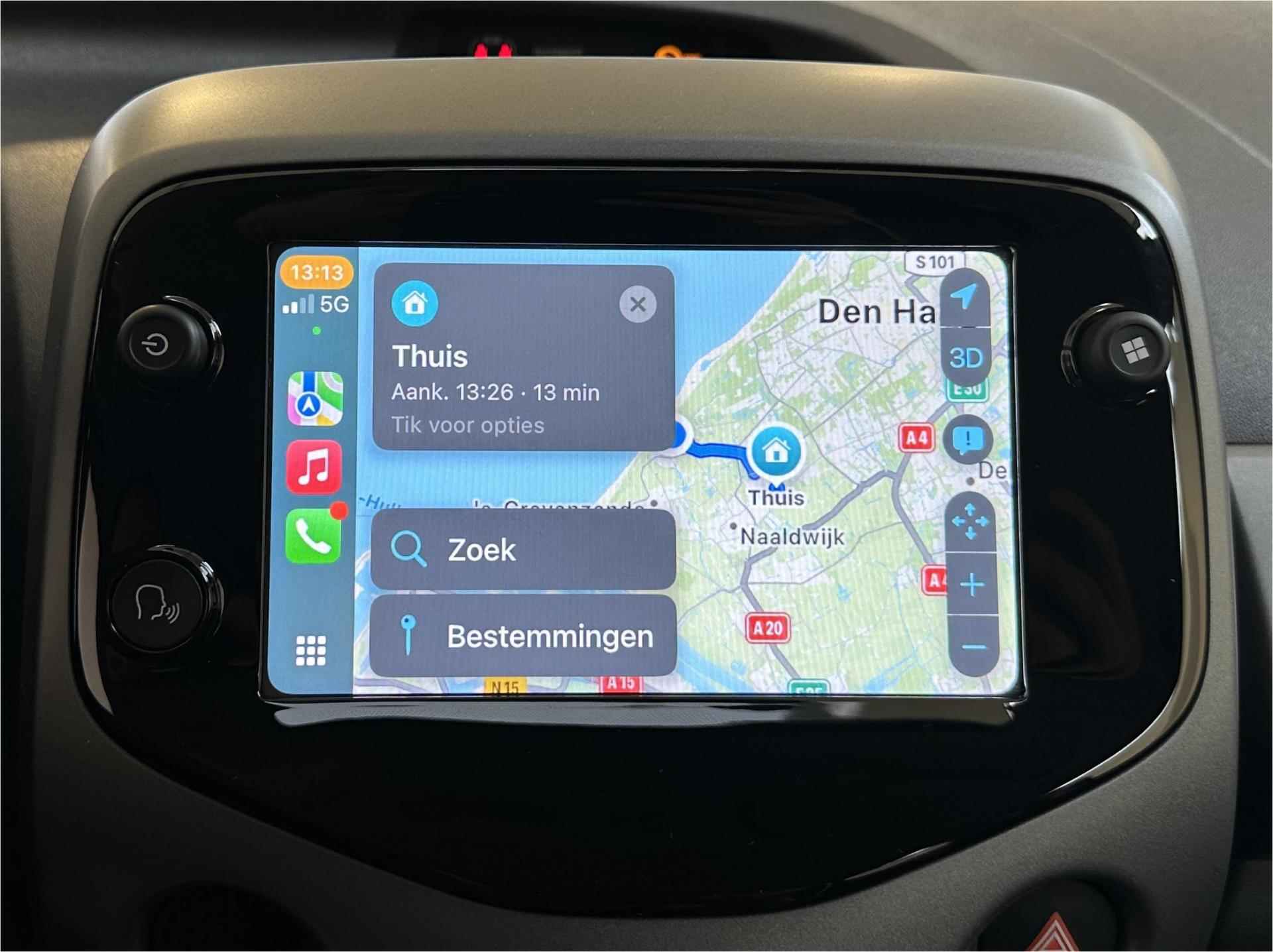 Toyota Aygo 1.0 VVT-i x-play cabrio | Apple Carplay| Navigatie | Camera | NL | 1 Eig | - 14/33