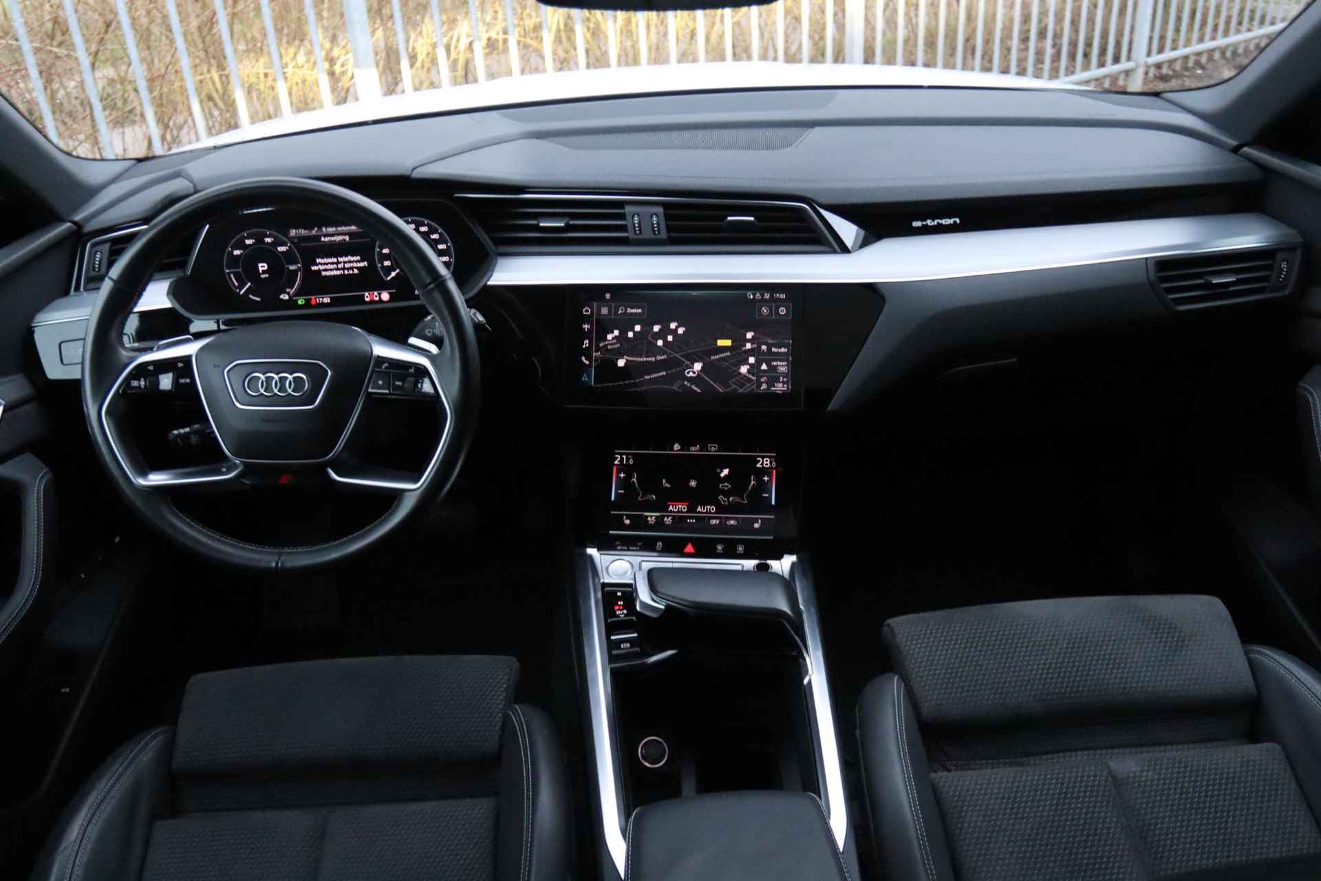 AUDI E-TRON 50 QUATTRO S-LINE LAUNCH EDITION BLACK | PANO | ORIG NL | AD. CRUISE | MEMORY | CARPLAY | VIRT. COCKPIT - 10/49