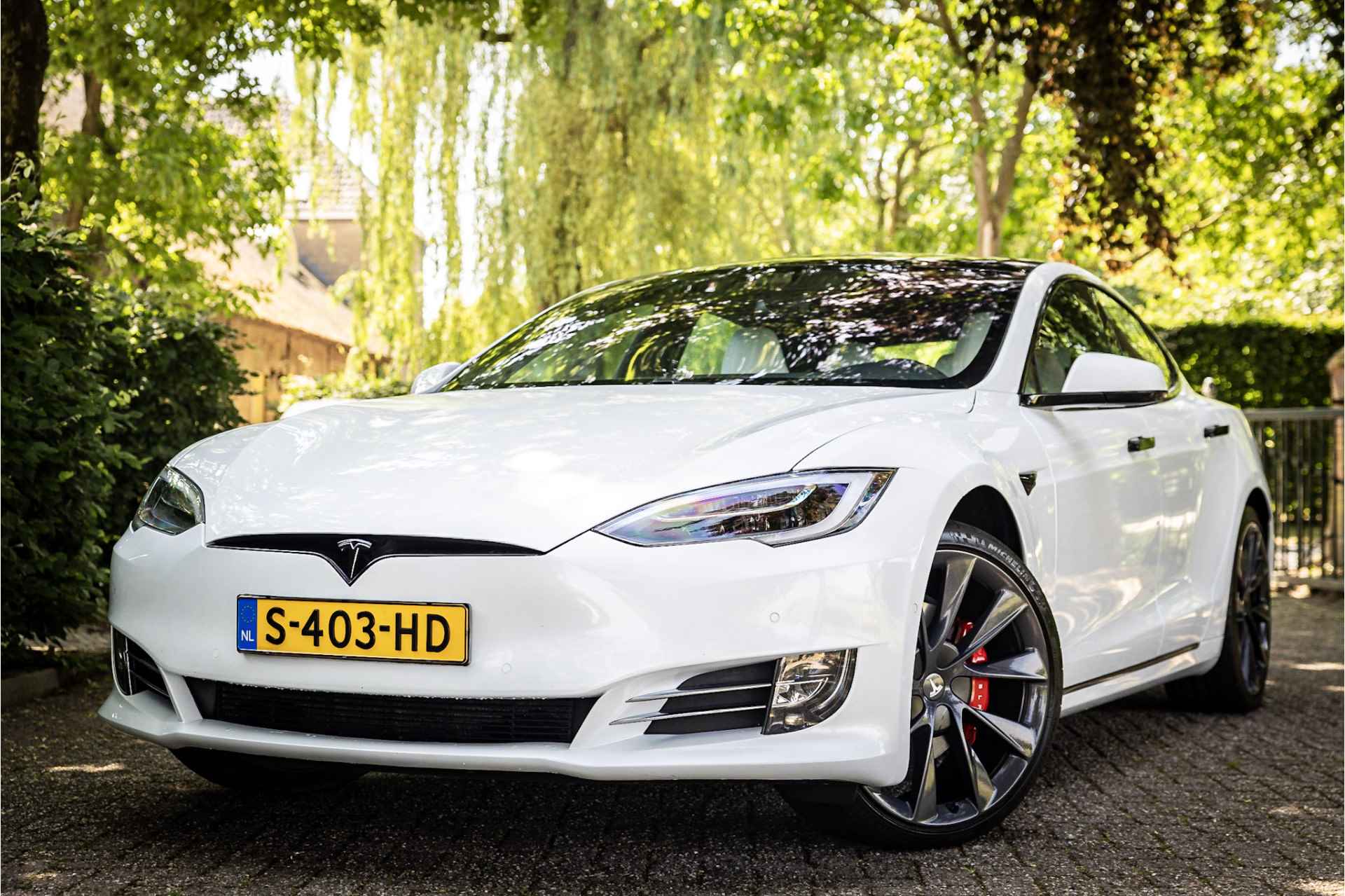 Tesla Model S P100D Performance Ludicrous Stoelventilatie Carbon 21" - 1/26