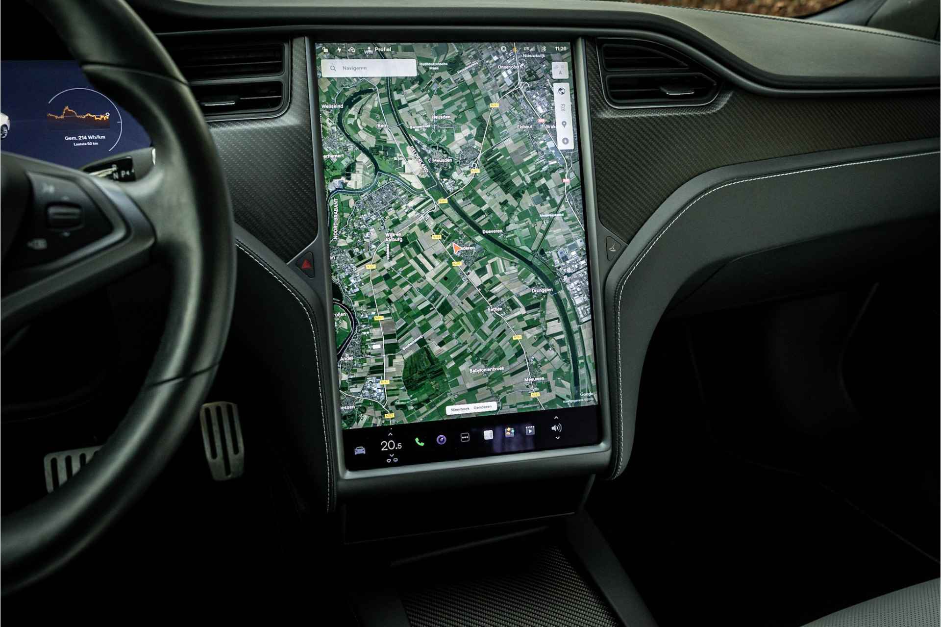 Tesla Model S P100D Performance Ludicrous Stoelventilatie Carbon 21" - 10/26