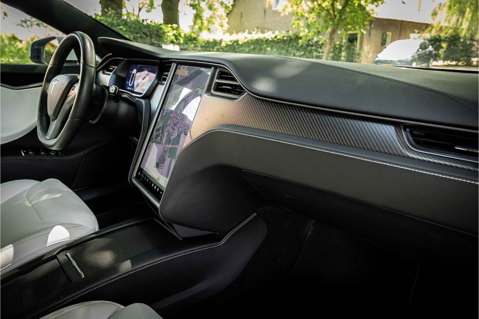 Tesla Model S P100D Performance Ludicrous Stoelventilatie Carbon 21" - 13/26