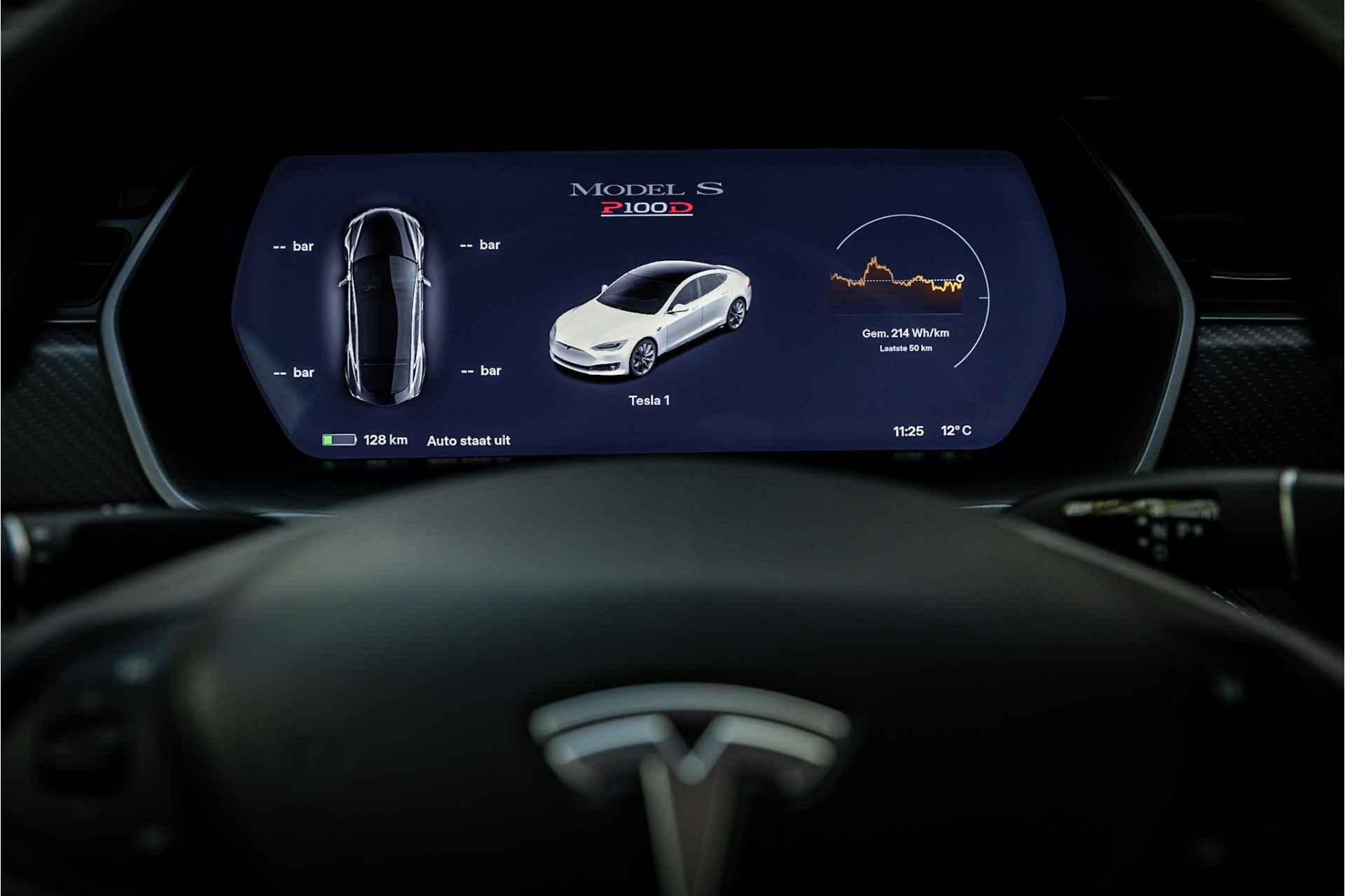 Tesla Model S P100D Performance Ludicrous Stoelventilatie Carbon 21" - 21/26