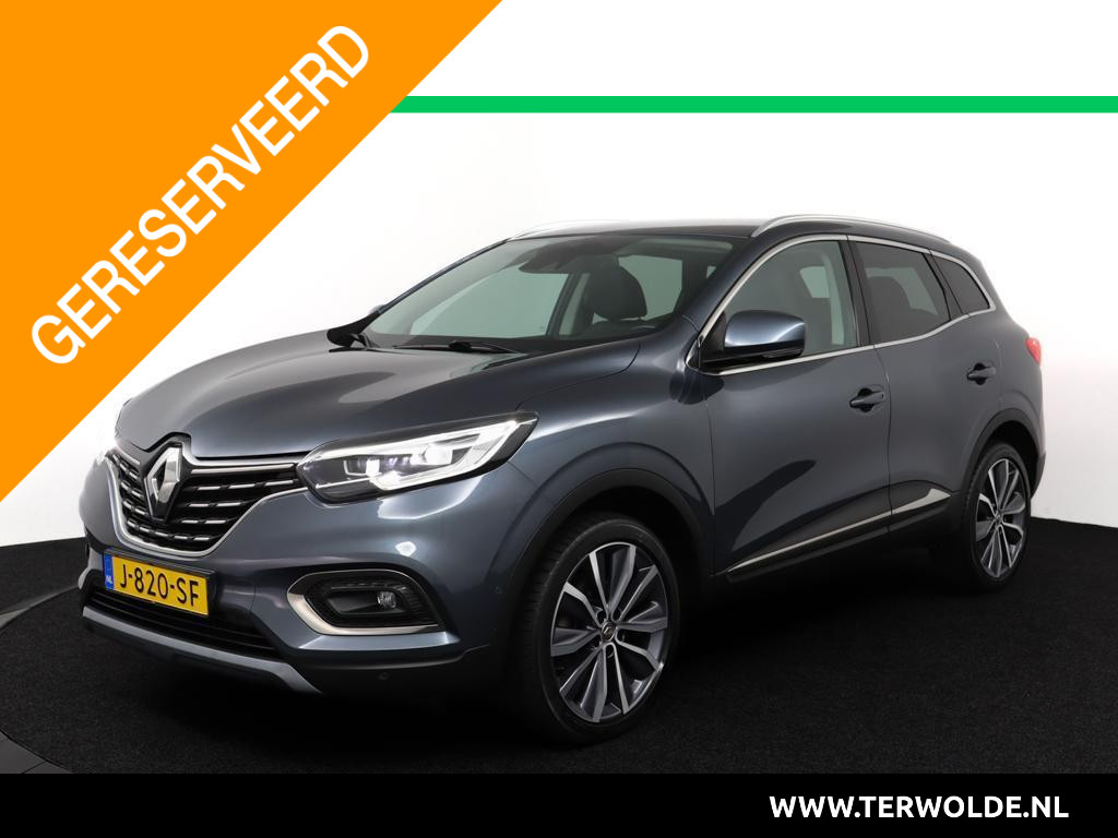 Renault Kadjar 1.3 TCe Intens | Leer | 19'' Yohan Velgen | Navigatie | Achteruitrijcamera | Trekhaak | Led Pure Vision Koplampen | Getint Glas | Elektr. Verst. Bestuurdersstoel