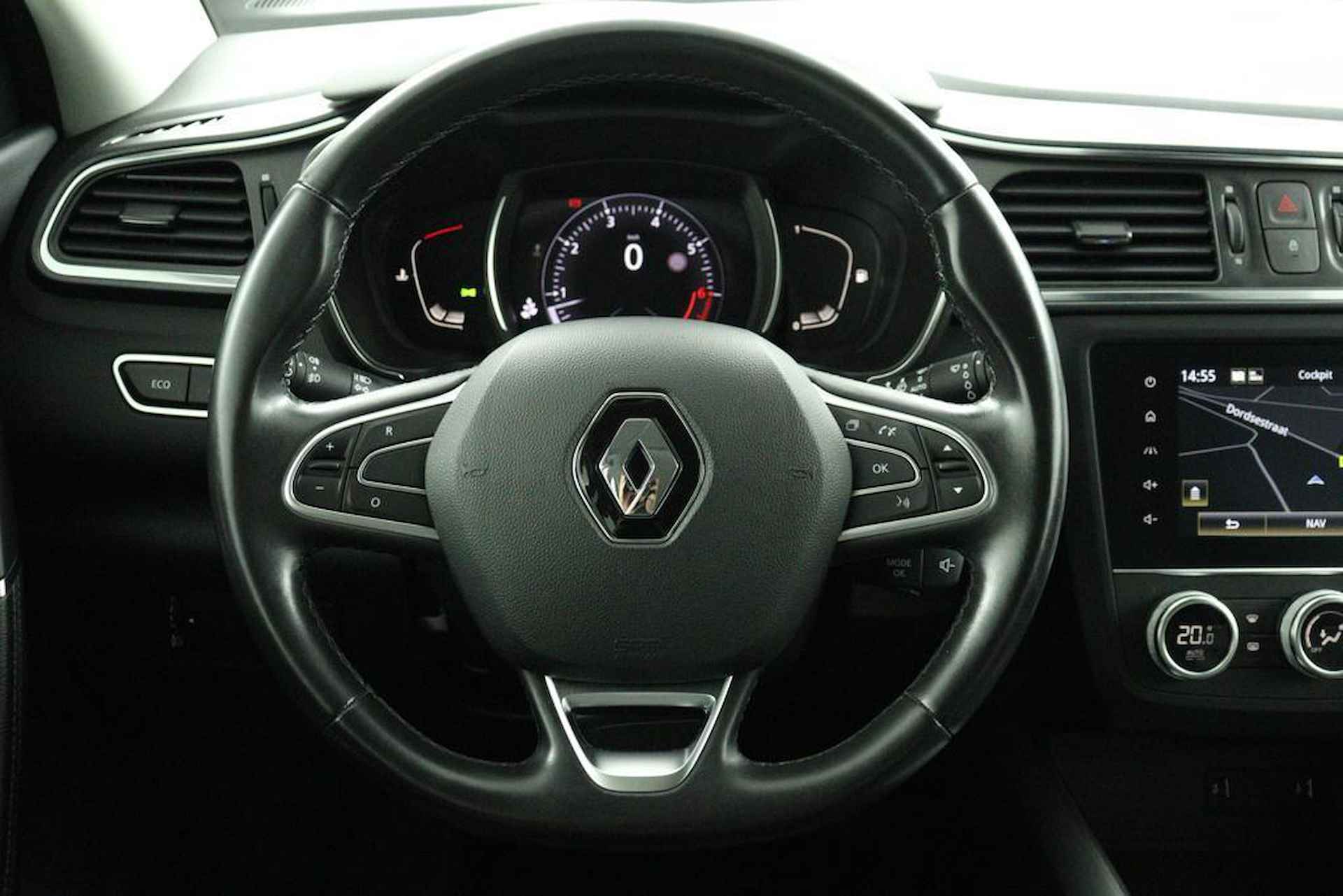 Renault Kadjar 1.3 TCe Intens | Leer | 19'' Yohan Velgen | Navigatie | Achteruitrijcamera | Trekhaak | Led Pure Vision Koplampen | Getint Glas | Elektr. Verst. Bestuurdersstoel - 17/48