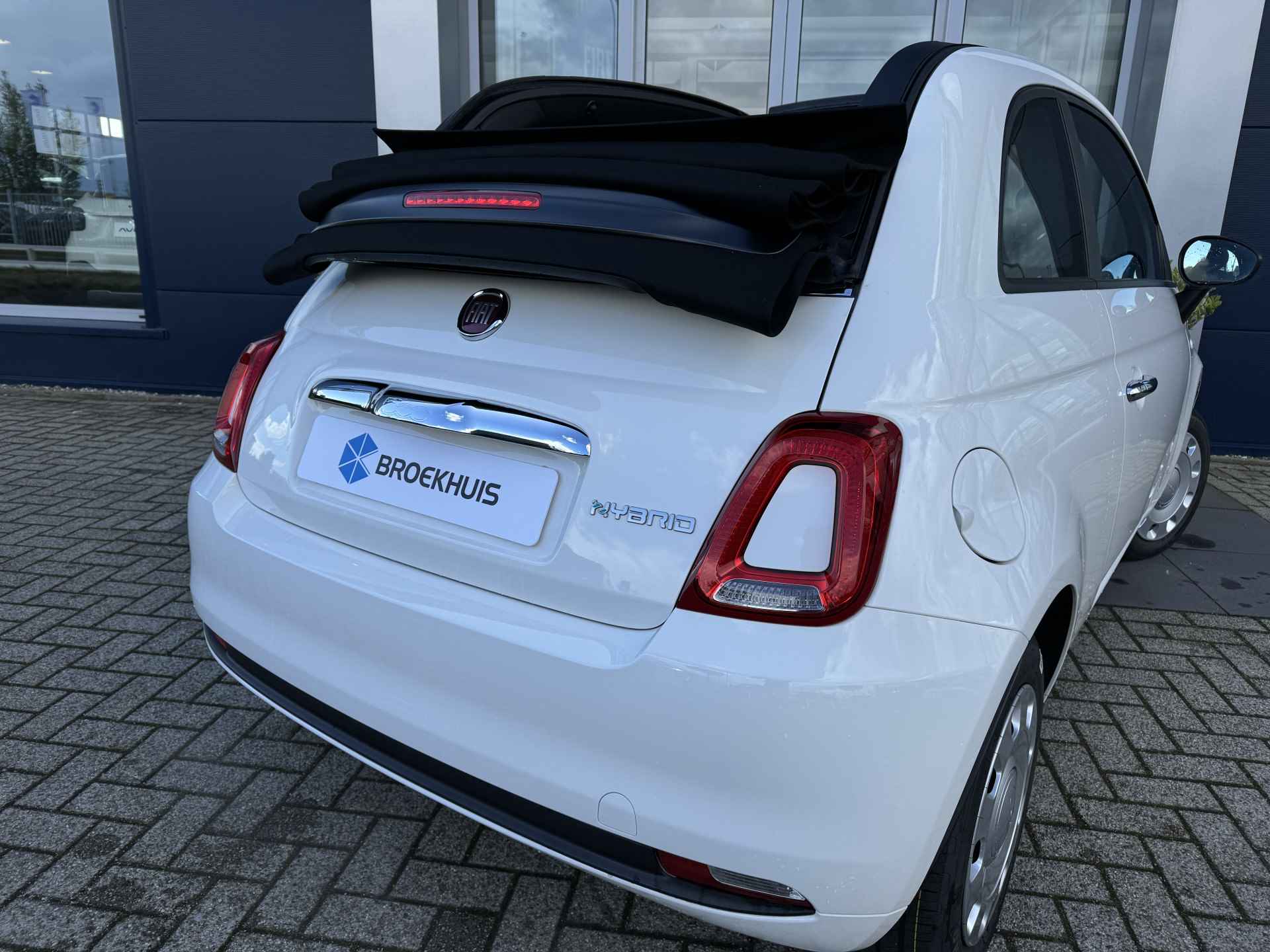 Fiat 500C 1.0 Hybrid Urban | Radio | Elektrische ramen - 12/28