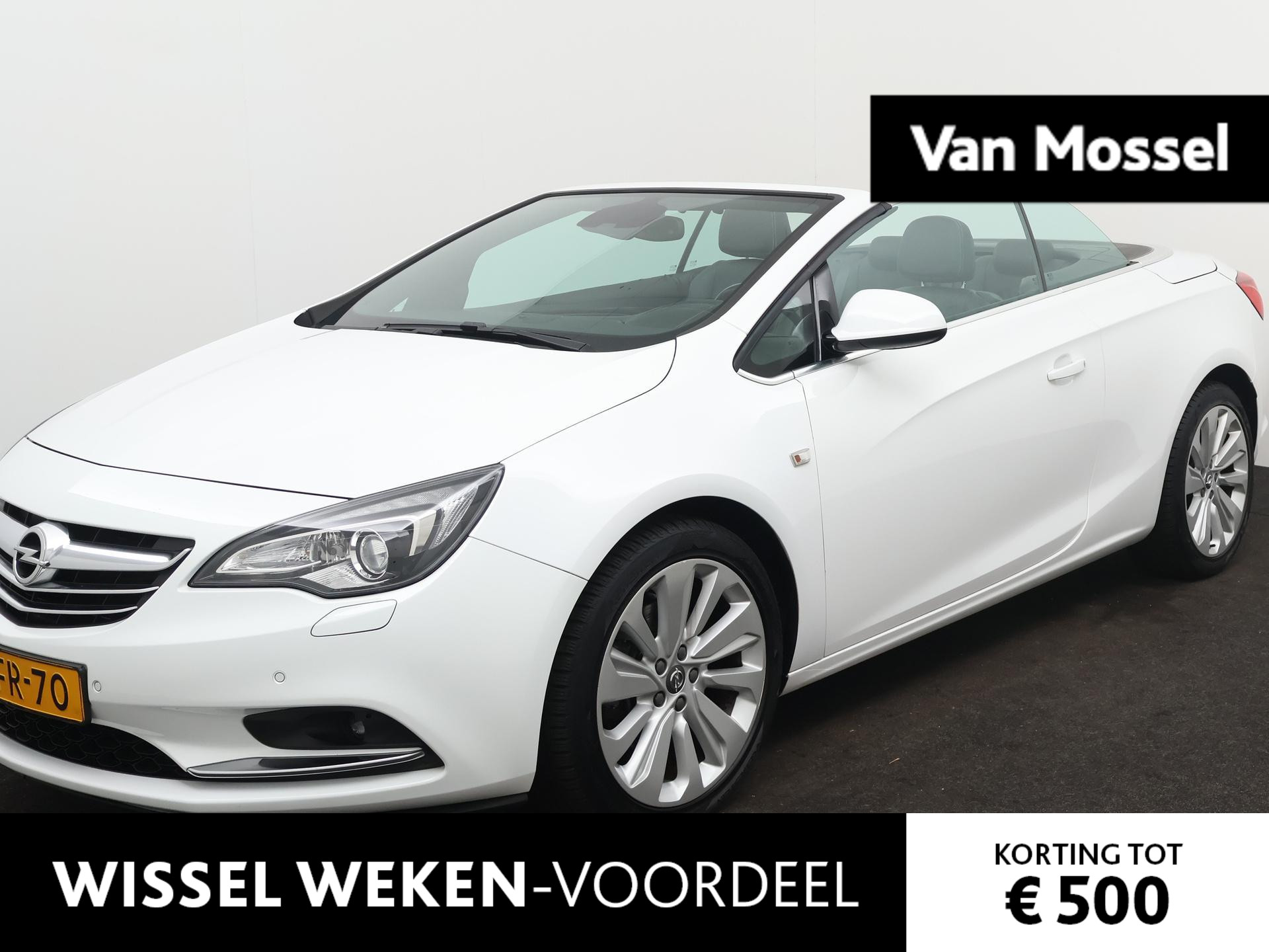 Opel Cascada 1.4 Turbo ecoFLEX Cosmo | 140pk | Navi | Camera | 19" Lichtmetalen Velgen | 89.000km! |