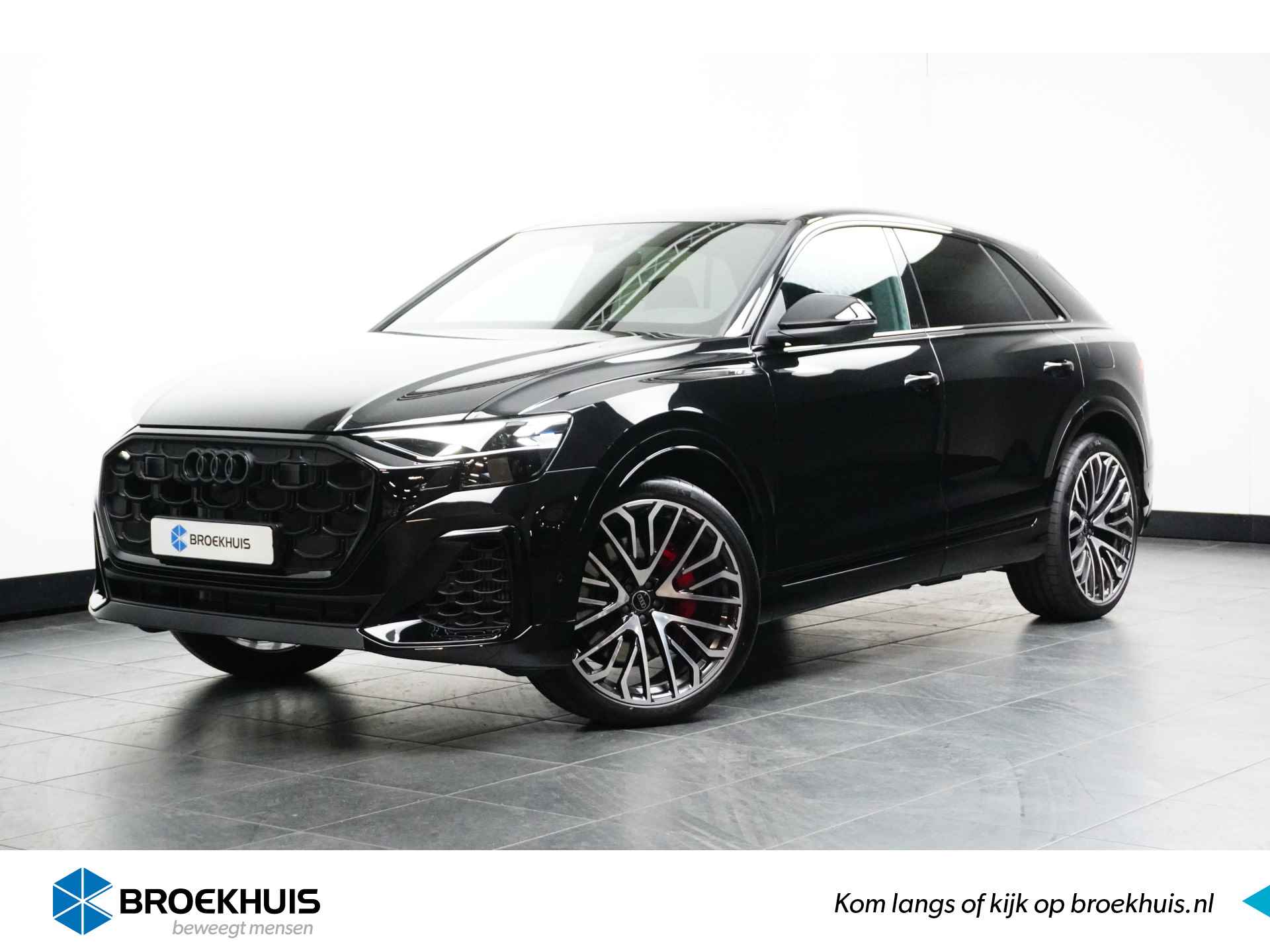 Audi Q8 60 TFSIe 490PK Quattro Pro Line S Competition | PANORAMADAK | TREKHAAK | LEDER