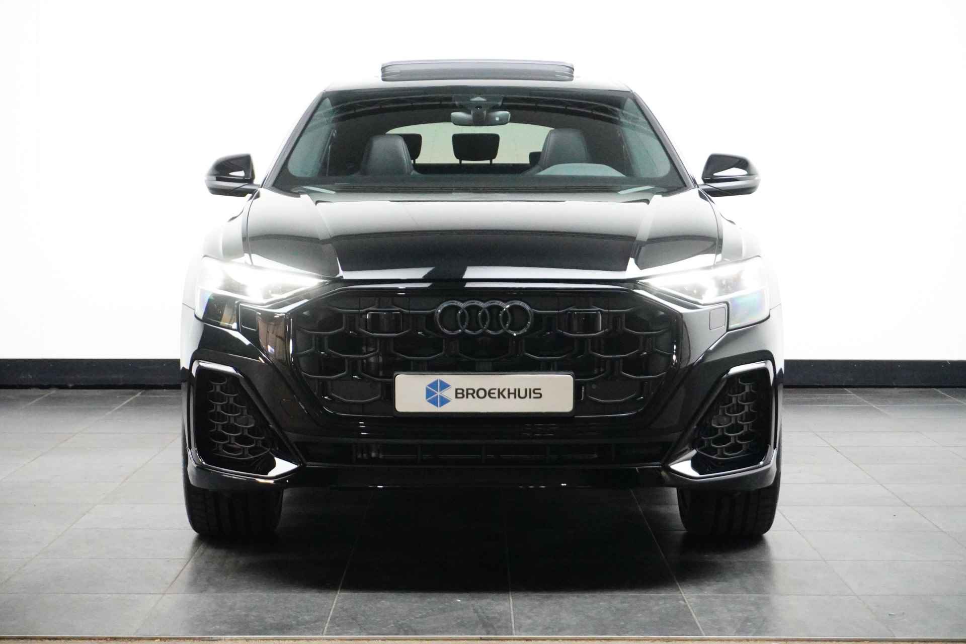 Audi Q8 60 TFSIe 490PK Quattro Pro Line S Competition | PANORAMADAK | TREKHAAK | LEDER - 3/34