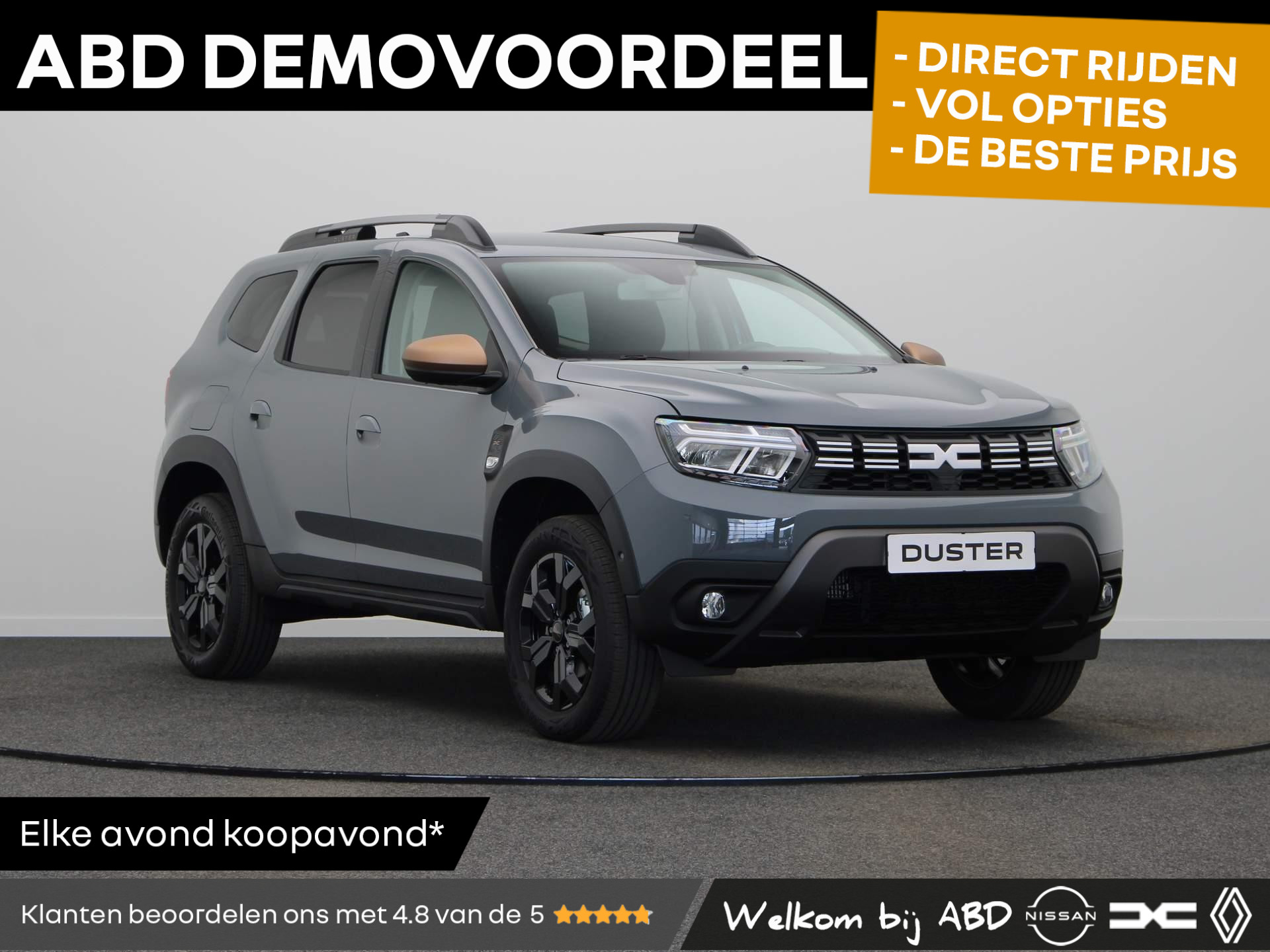 Dacia Duster TCe 100pk ECO-G Extreme | Climate control | Cruise control | Navigatie | Licht metalen wielen | Privacy Glass | Led verlichting |