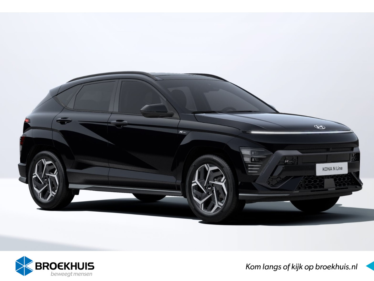 Hyundai KONA 1.6 GDI HEV N Line Sky | € 5.284,- Voorraad Voordeel | Glazen schuif-/ kanteldak