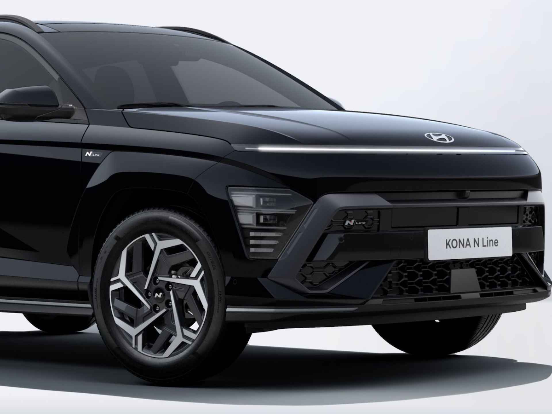 Hyundai KONA 1.6 GDI HEV N Line Sky | € 5.284,- Voorraad Voordeel | Glazen schuif-/ kanteldak - 5/8