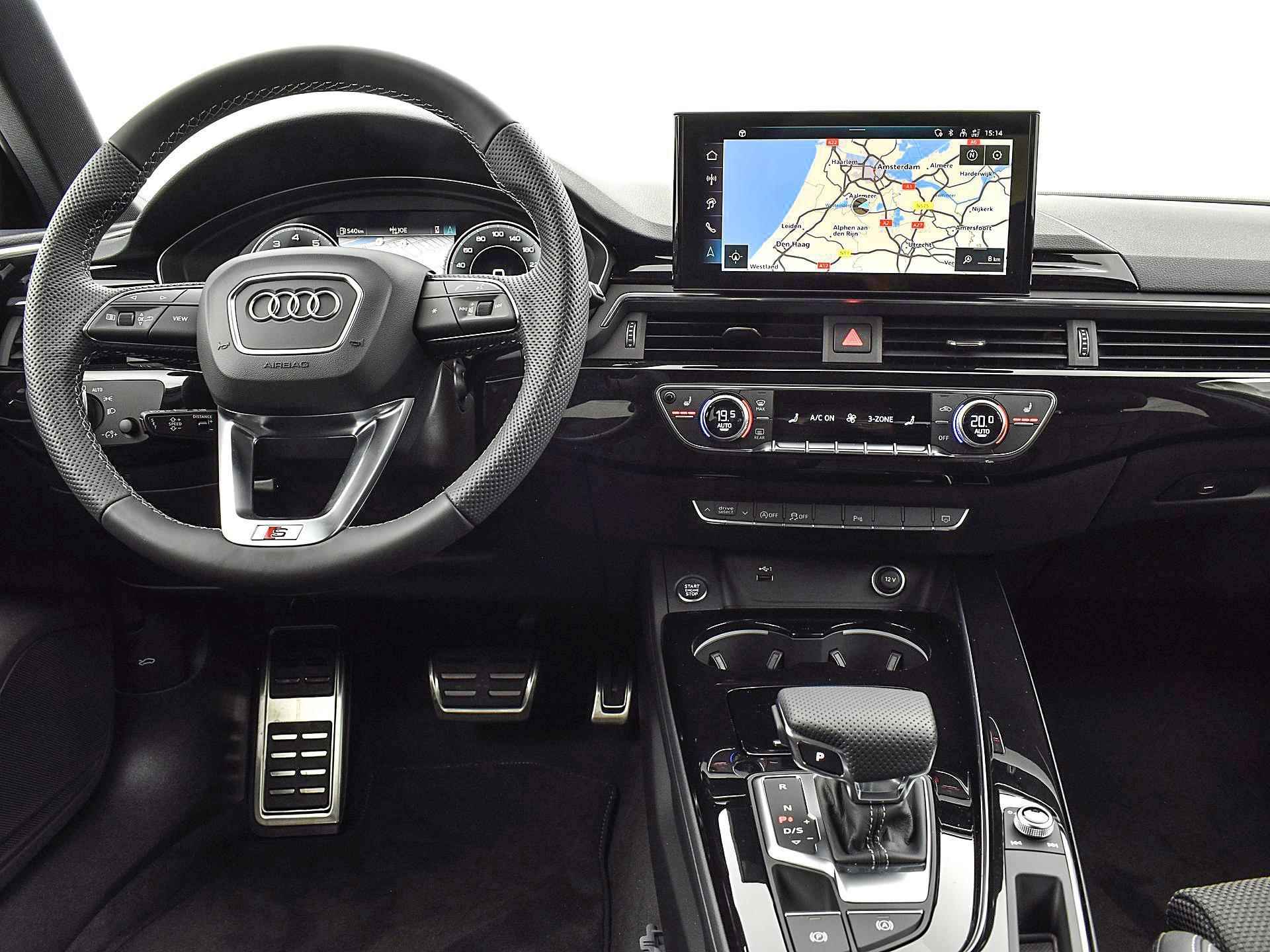Audi A4 Avant 35 TFSI 150pk S-Tronic S edition Competition | Navigatie | Camera | Apple Car Play | 19'' Velgen | PDC V+A | Clima | Stoelverwarming | Garantie t/m 22-04-2028 of 100.000km - 4/30