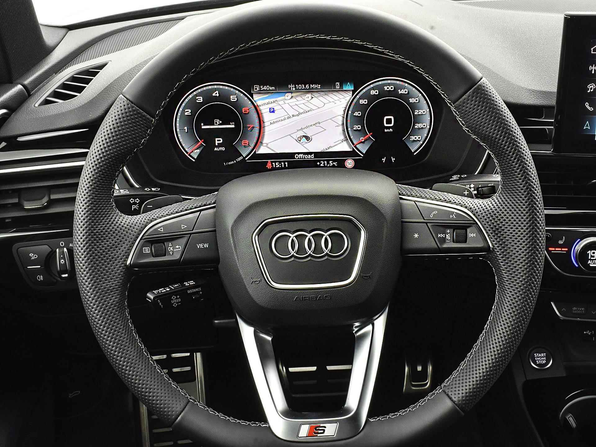 Audi A4 Avant 35 TFSI 150pk S-Tronic S edition Competition | Navigatie | Camera | Apple Car Play | 19'' Velgen | PDC V+A | Clima | Stoelverwarming | Garantie t/m 22-04-2028 of 100.000km - 16/30