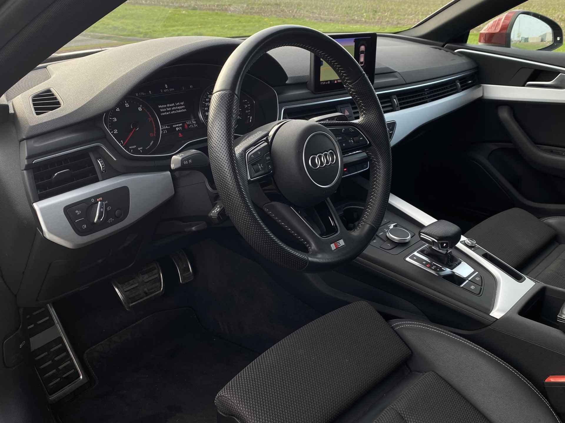 Audi A5 Sportback 40 TFSI Sport S-line Edition | Sportonderstel | Keyless go | Stoelverwarming | Navigatie |  Elektrische achterklep - 14/57