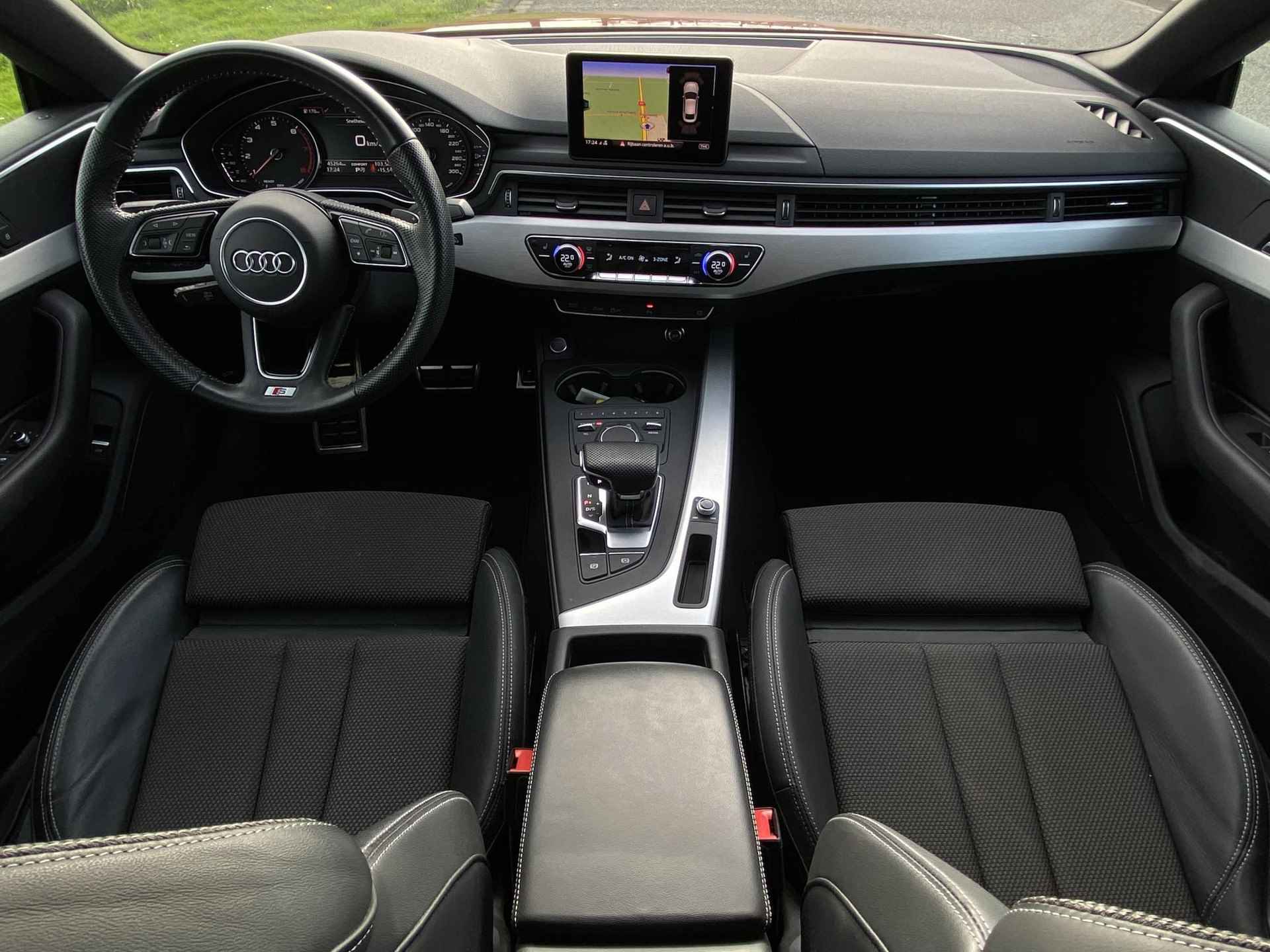 Audi A5 Sportback 40 TFSI Sport S-line Edition | Sportonderstel | Keyless go | Stoelverwarming | Navigatie |  Elektrische achterklep - 21/57