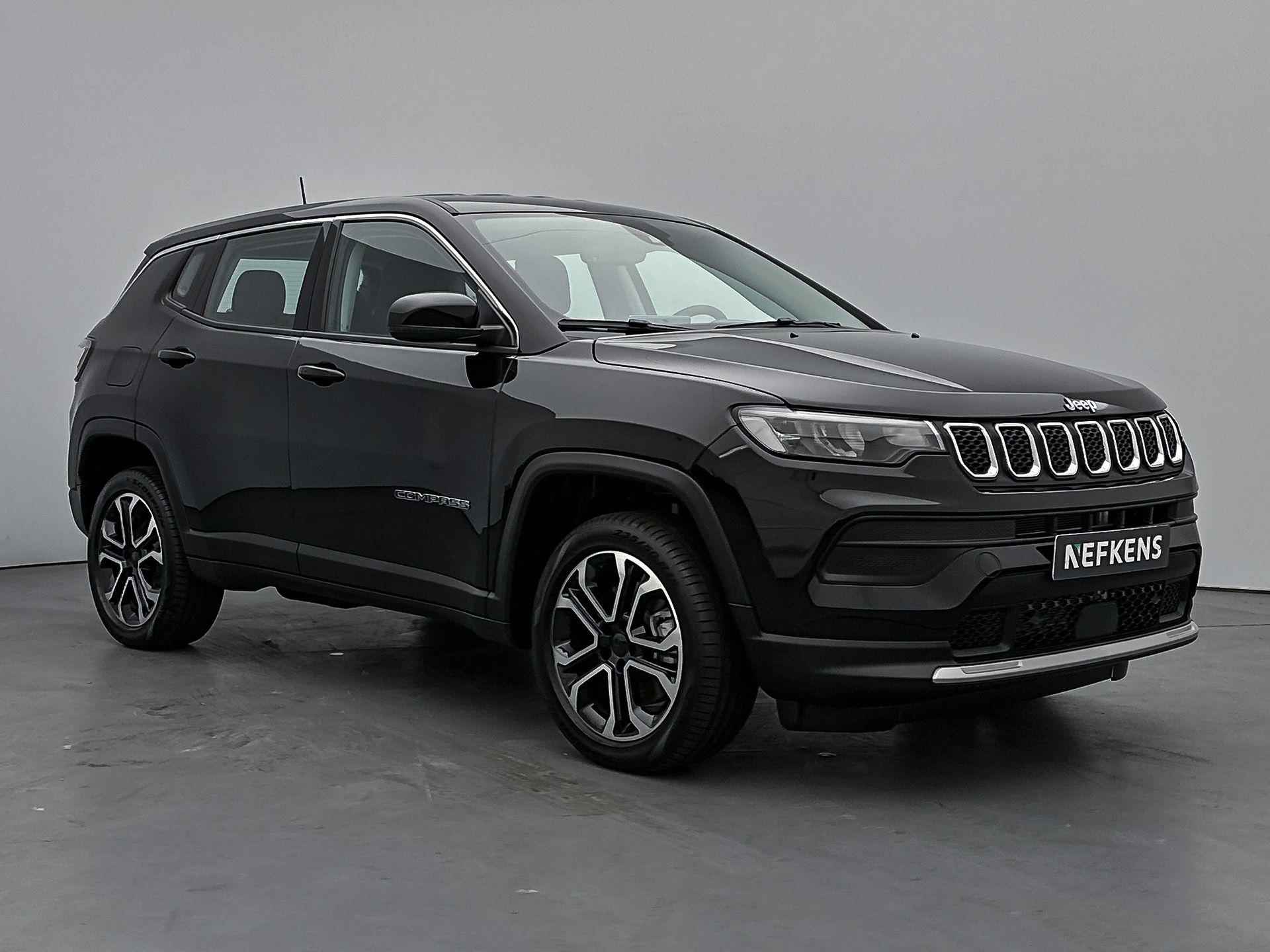 Jeep Compass SUV 4xe Altitude 190 pk Automaat | Navigatie via Apple Carplay/Android Auto | Achteruitrijcamera | Voorstoelen Verwarmd | Keyless Entry/Start | LED Koplampen | Adaptieve Cruise Control | Climate Control | 17" Lichtmetalen Velgen | - 3/34