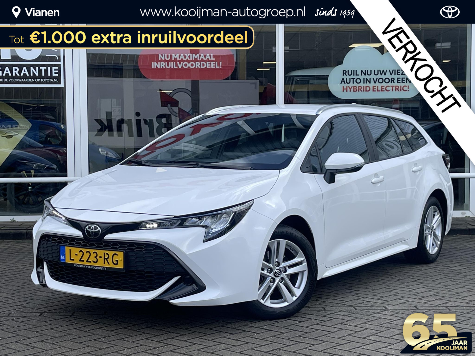 Toyota Corolla Touring Sports 1.2 Turbo Active 1300 KG trekkracht, ideale gezinsauto + caravan