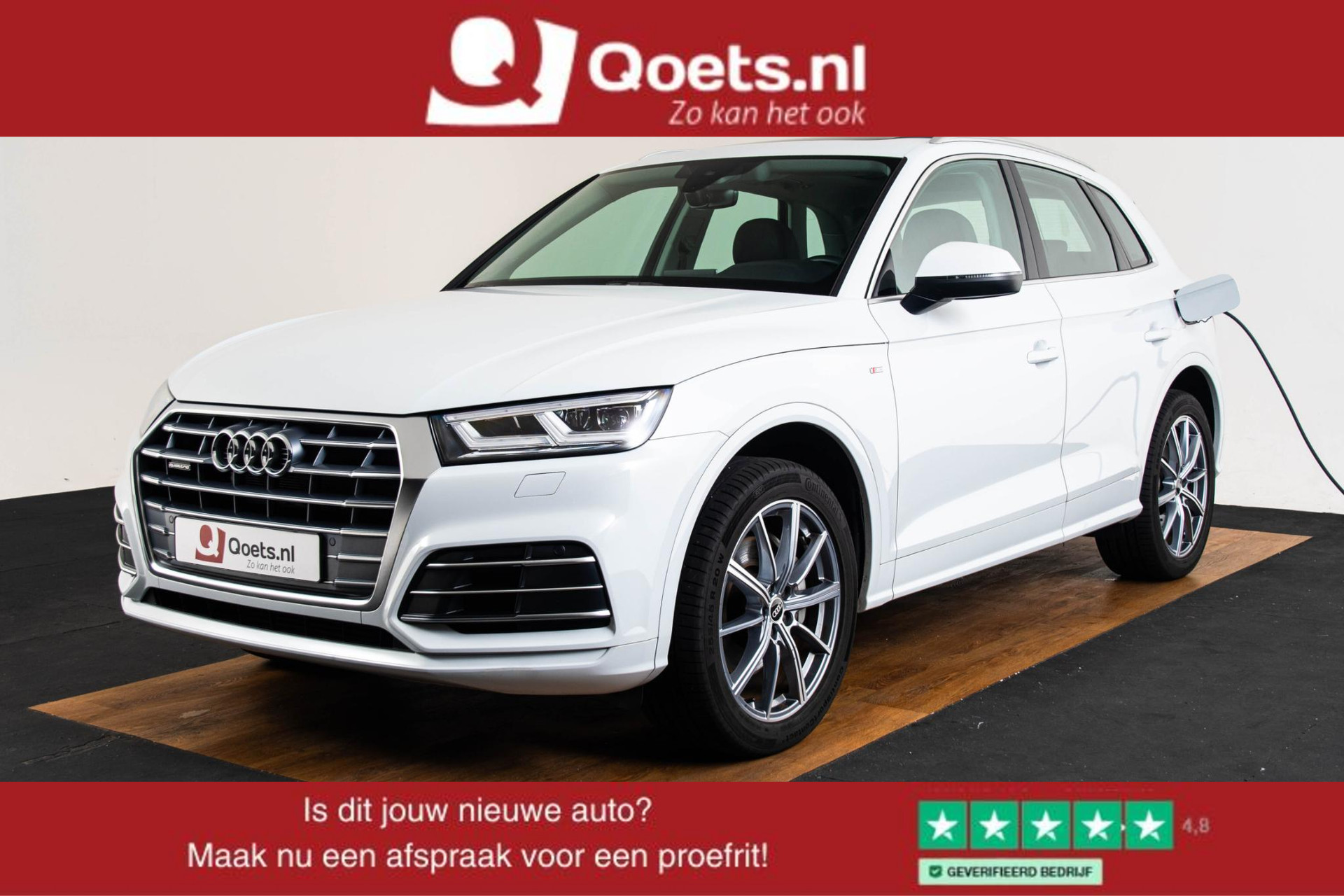 Audi Q5 50 TFSI e quattro S edition Panoramadak - Cruise Control - Audi Soundsystem - Comfortsleutel - Achteruitrijcamera - Parkeerhulp Plus - LED Koplampen