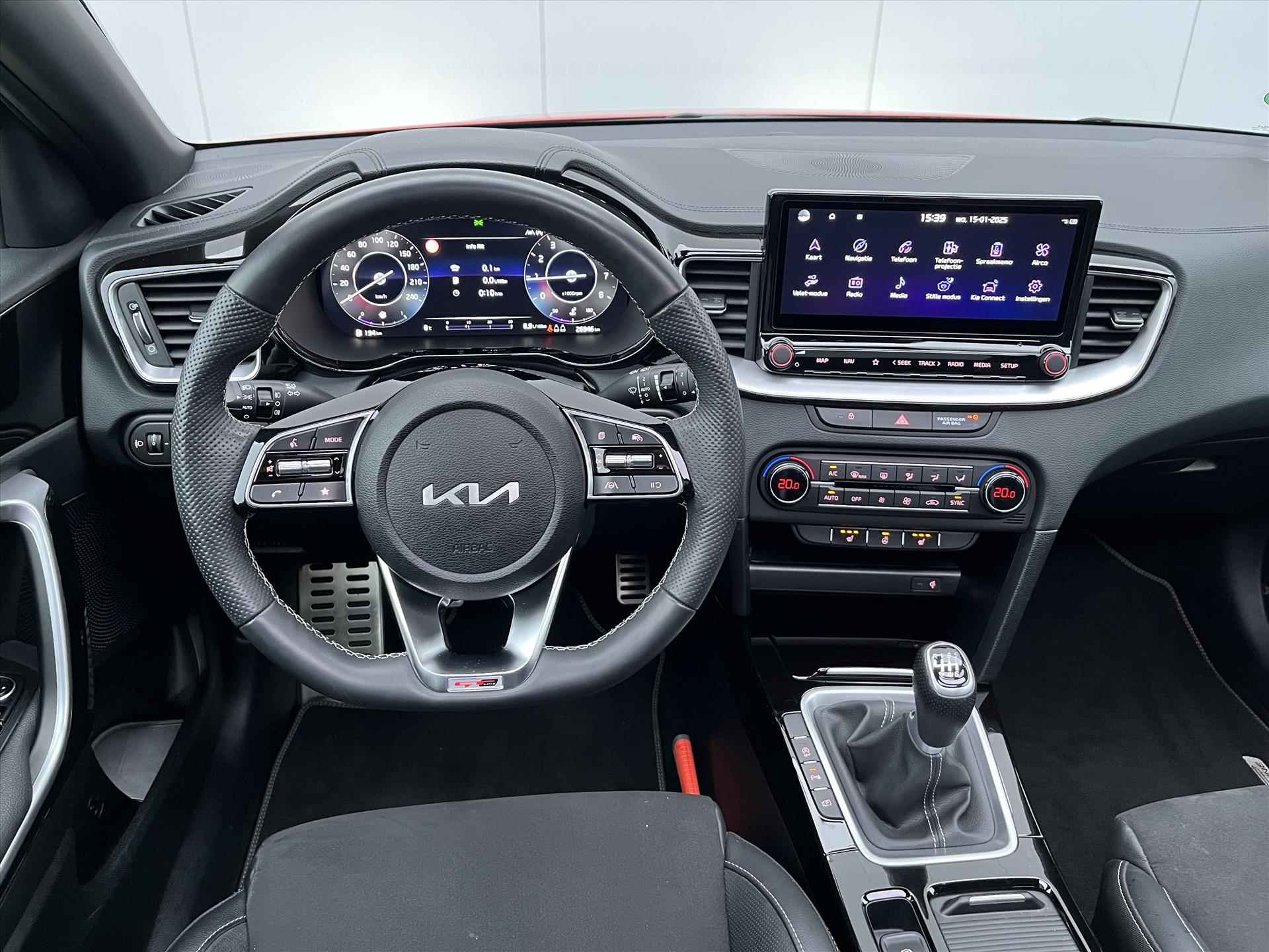 KIA Ceed 1.0 T-GDi 120pk GT-Line | Keyless | Schuif- Kanteldak | Carplay | Camera en Sensoren Achter | Carplay | Dealerauto | - 15/56