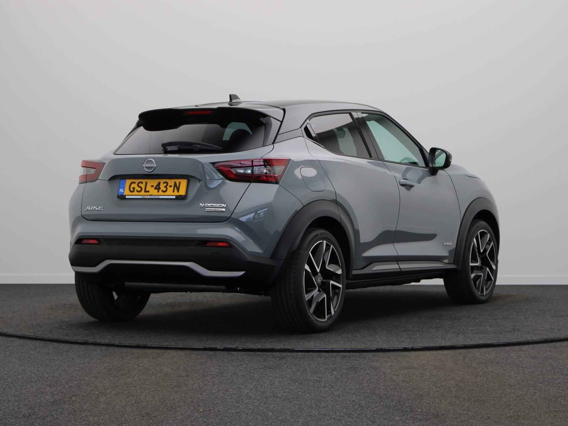 Nissan Juke 1.6 Hybrid N-Design | Stoelverwarming | Stuurwiel Verwarming | Two Tone Ceramic Grey/Carbon Black | - 8/50