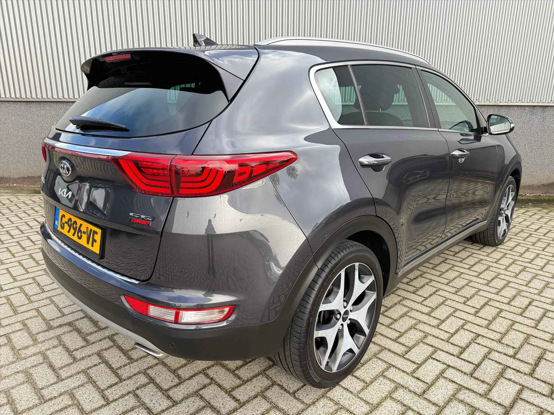 KIA Sportage 1.6 T-GDI 177pk GT-Line  Lederen bekleding | Panoramadak | Afn. trekhaak 1900kg| Navigatie | Apple Carplay/Android Auto - 6/51