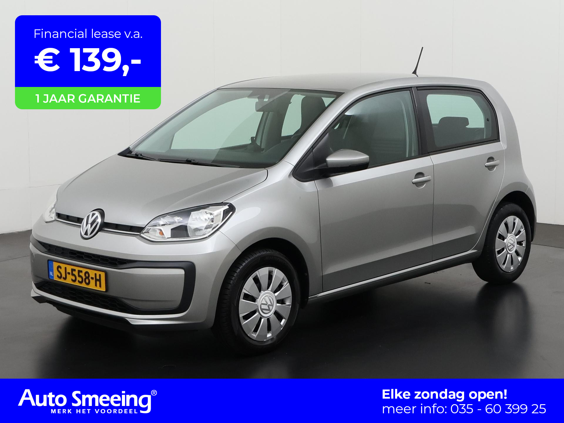 Volkswagen Up! 1.0 BMT move up! | Automaat | Airco | Zondag Open!