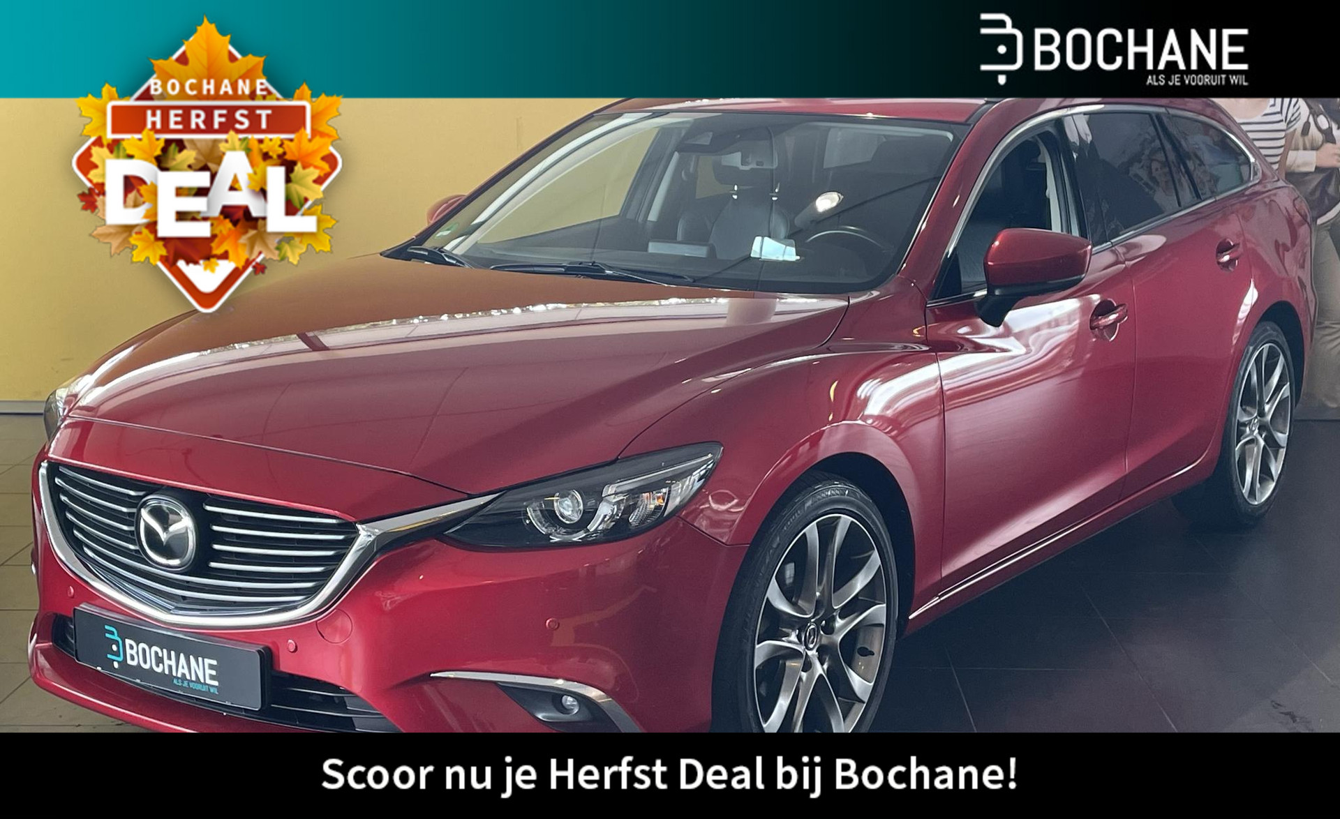 Mazda 6 Sportbreak 2.5 SkyActiv-G 192 GT-M | Trekhaak | Bose | Panoramadak |