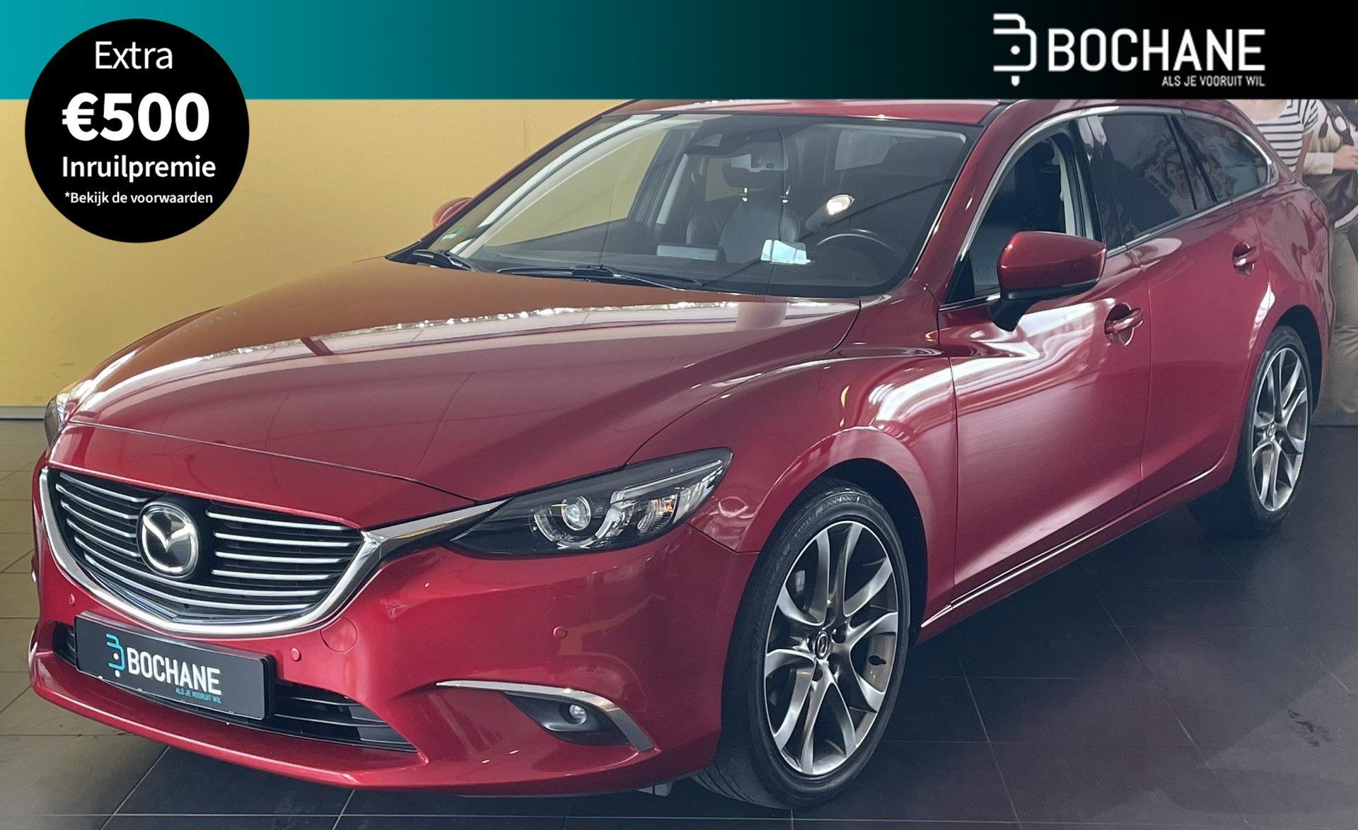 Mazda 6 Sportbreak 2.5 SkyActiv-G 192 GT-M | Trekhaak | Bose | Panoramadak |