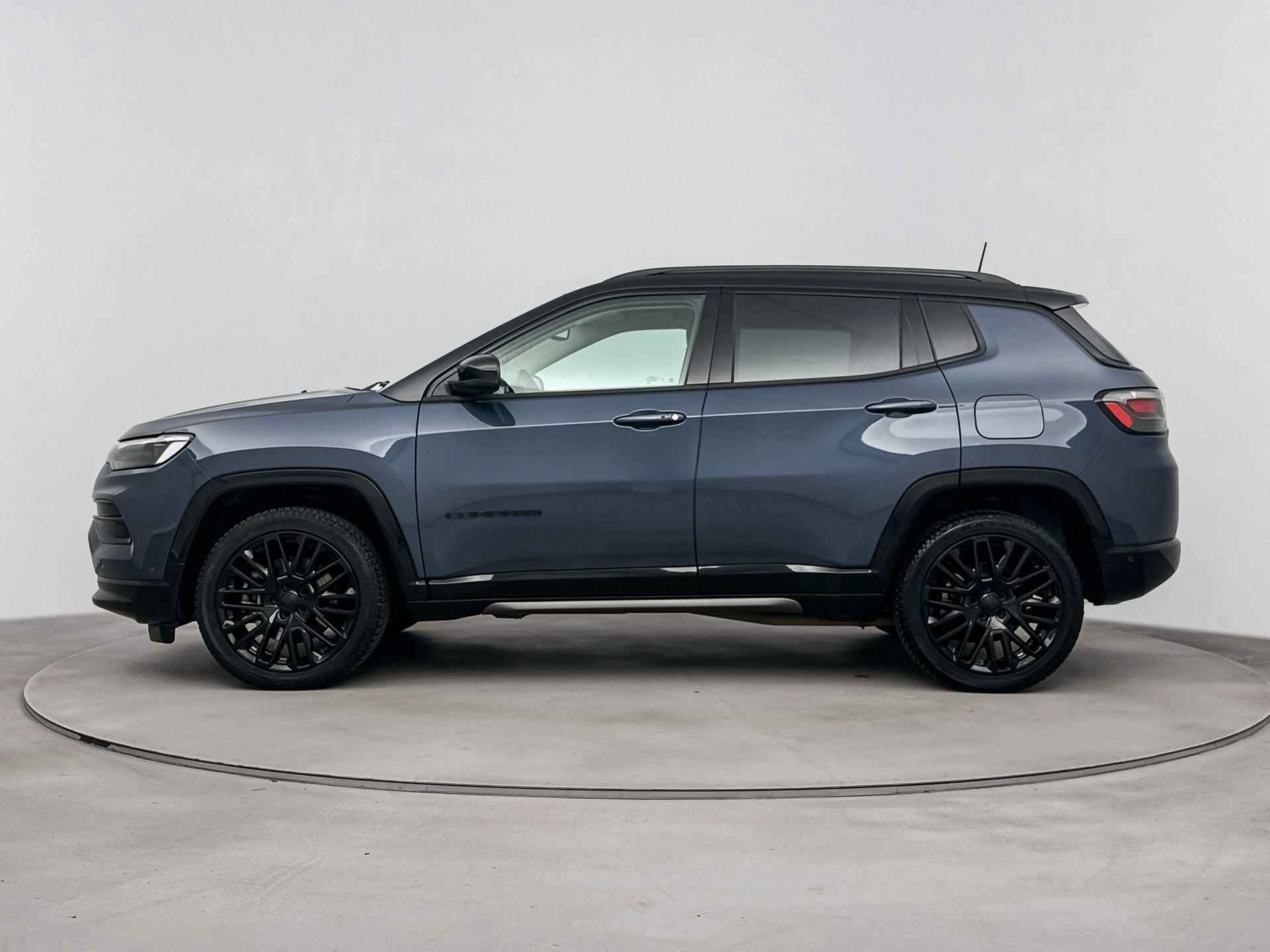 Jeep Compass 4xe 240 Plug-in Hybrid Electric S | PHEV | Leer | Navigatie | 360 Camera | All Season banden | - 4/31