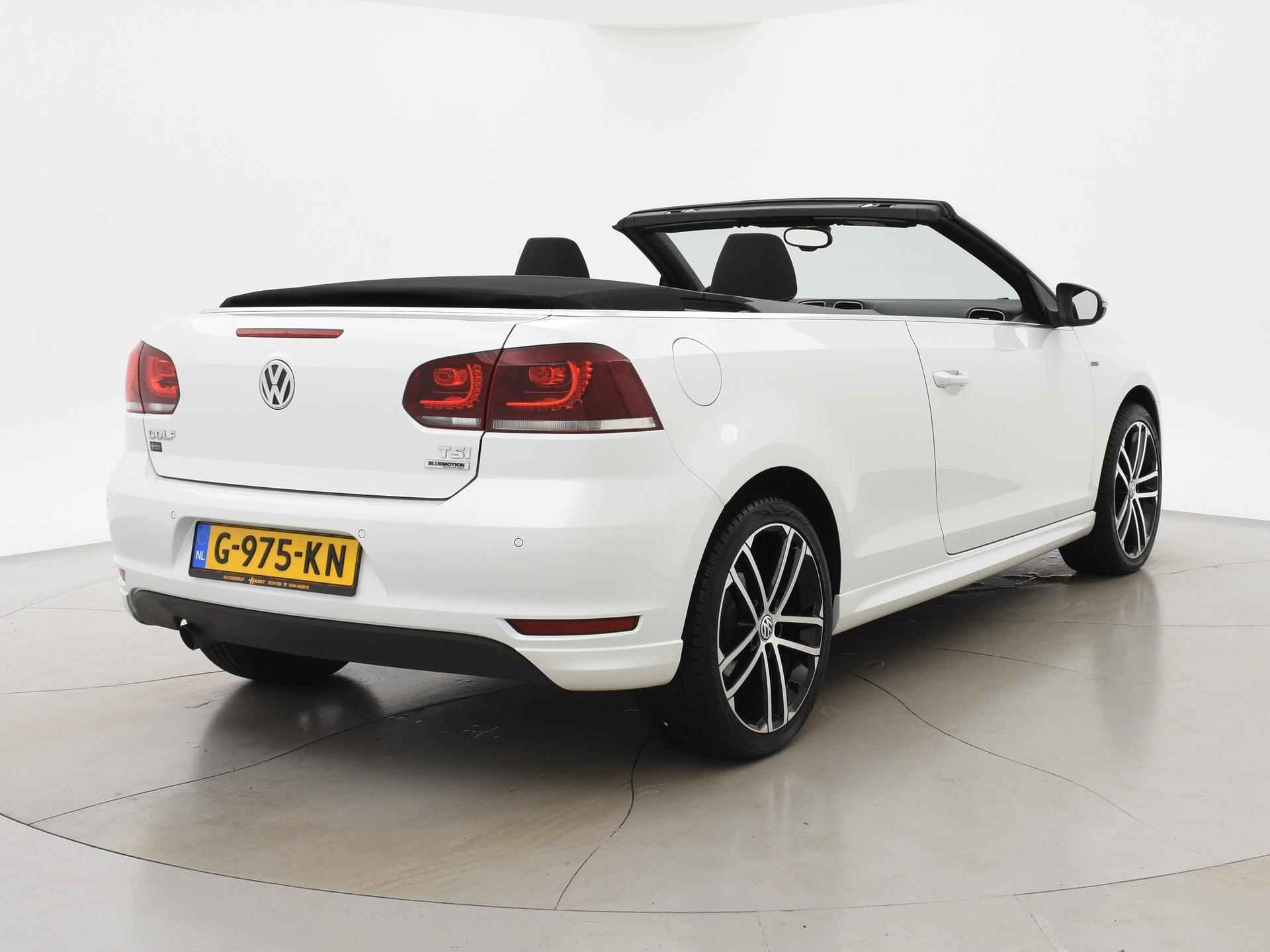 Volkswagen Golf Cabriolet 1.2 TSI *WIT PARELMOER* + STOELVERWARMING / NAVIGATIE - 3/42