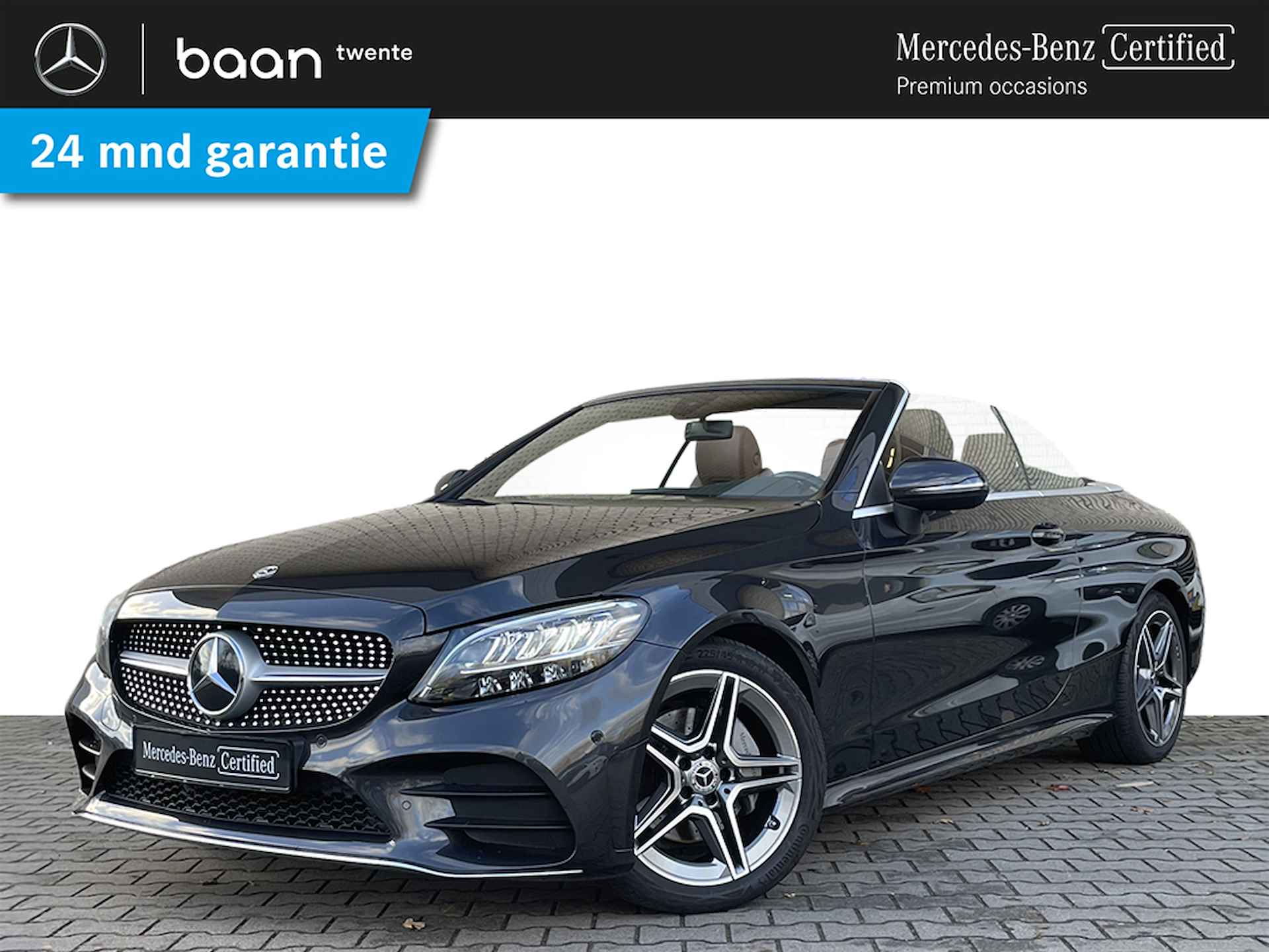 Mercedes-Benz C-Klasse C 180 Cabriolet AMG Line Automaat l Carplay l Parkeerpakket | Spiegelpakket | Stoelverwarm. l Navigatie l Sfeer verlichting l