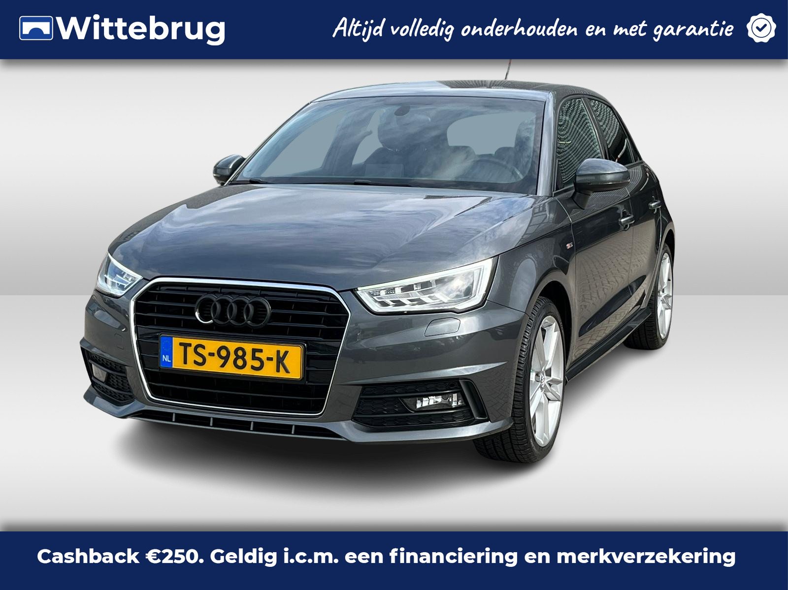 Audi A1 Sportback 1.0 TFSI Advance Sport / 17" LMV / Navigatie / S-Line Exterieur / Cruise Control P4