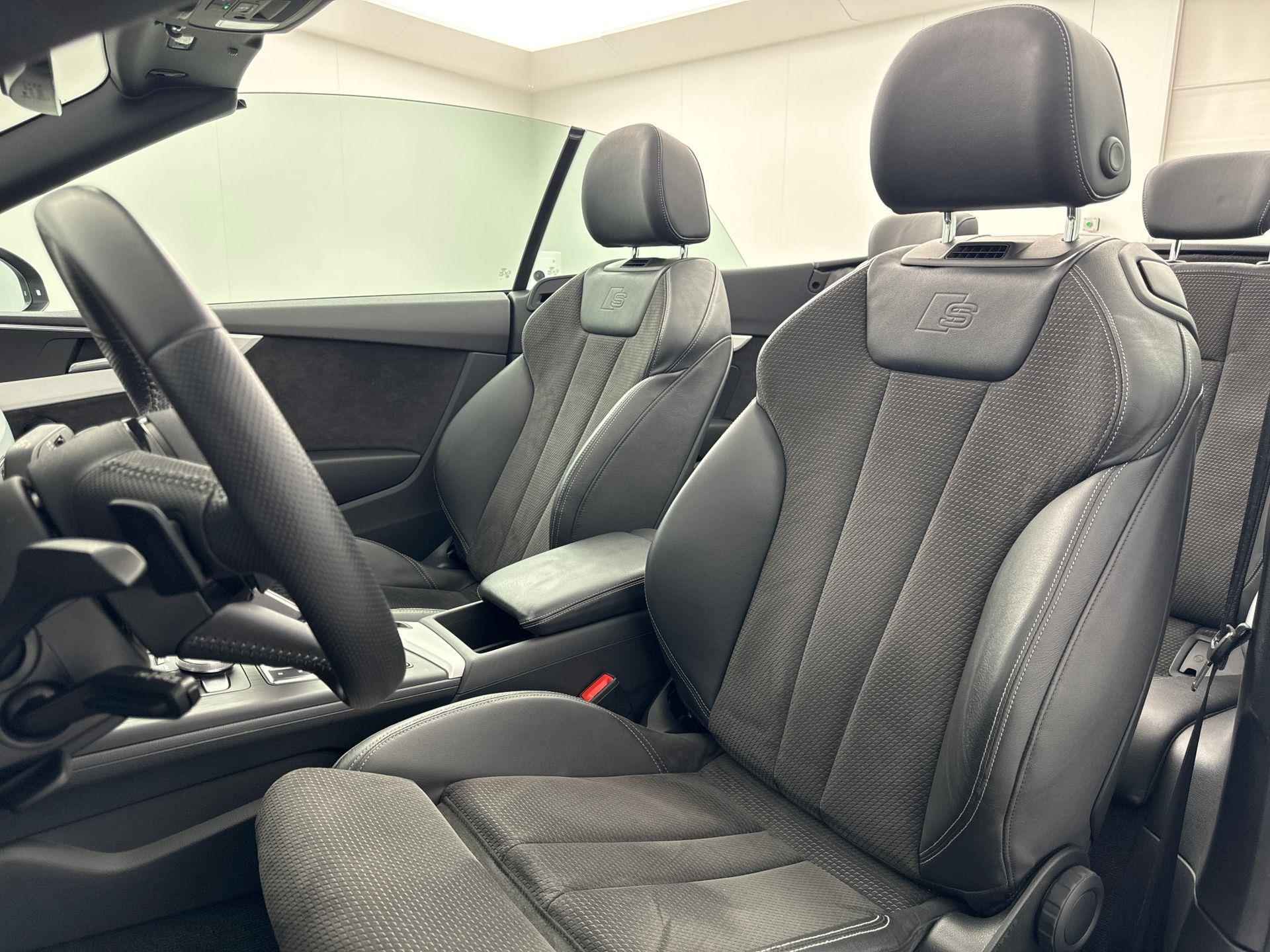 Audi A5 Cabriolet 2.0 TFSI 190 pk Design Pro Line Plus | S-Line | Half-Leder | Navigatie | Windschot | Nek & Stoelverwarming | Virtual Cockpit | - 25/27