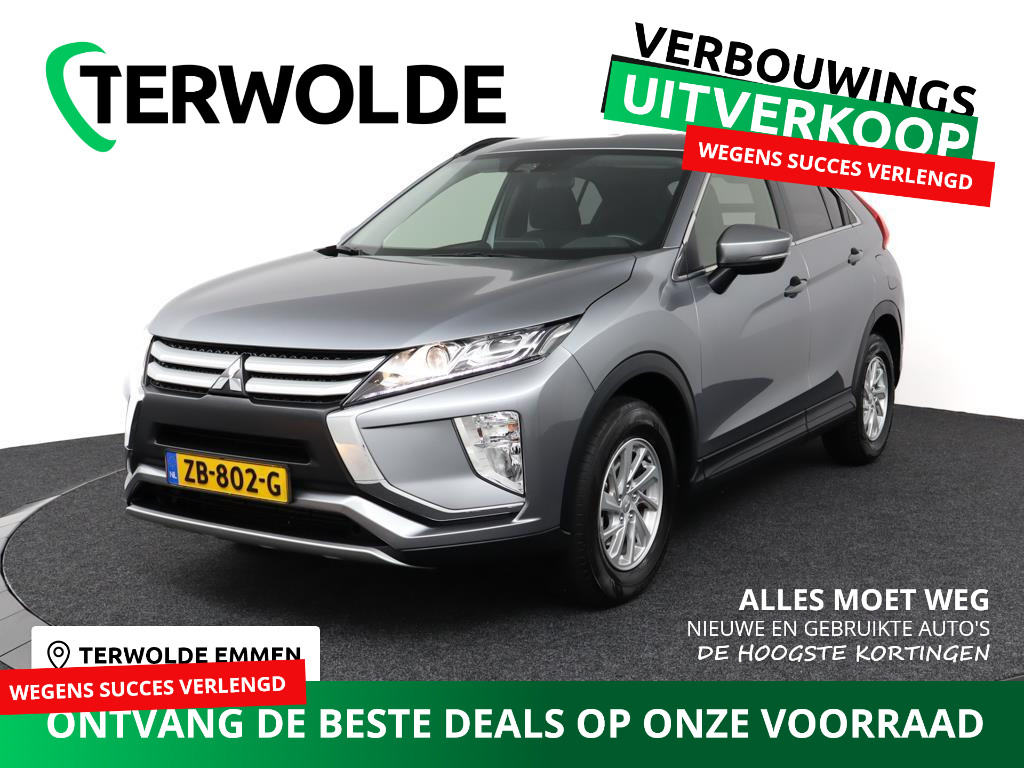 Mitsubishi Eclipse Cross 1.5 DI-T Pure | Trekhaak | 1.600 kg Trekgewicht | Clima | Apple Carplay / Android Auto NAVI | Lane Keep Assist | Cruise