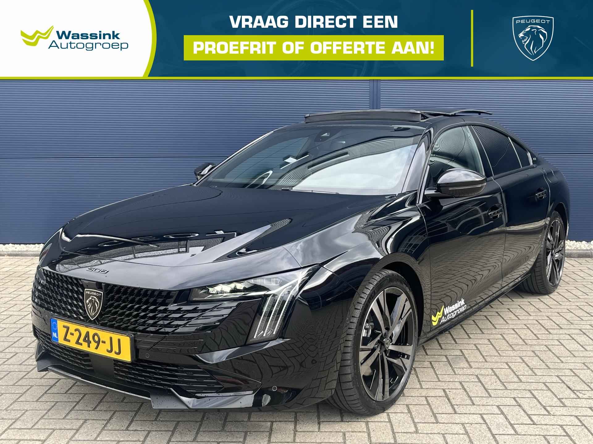 PEUGEOT 508 1.6 HYbrid 180pk e-EAT8 GT | Schuifdak | Focal audio | 19 inch velgen | Active suspension control | 7,4 Kw onboard charger - 1/42