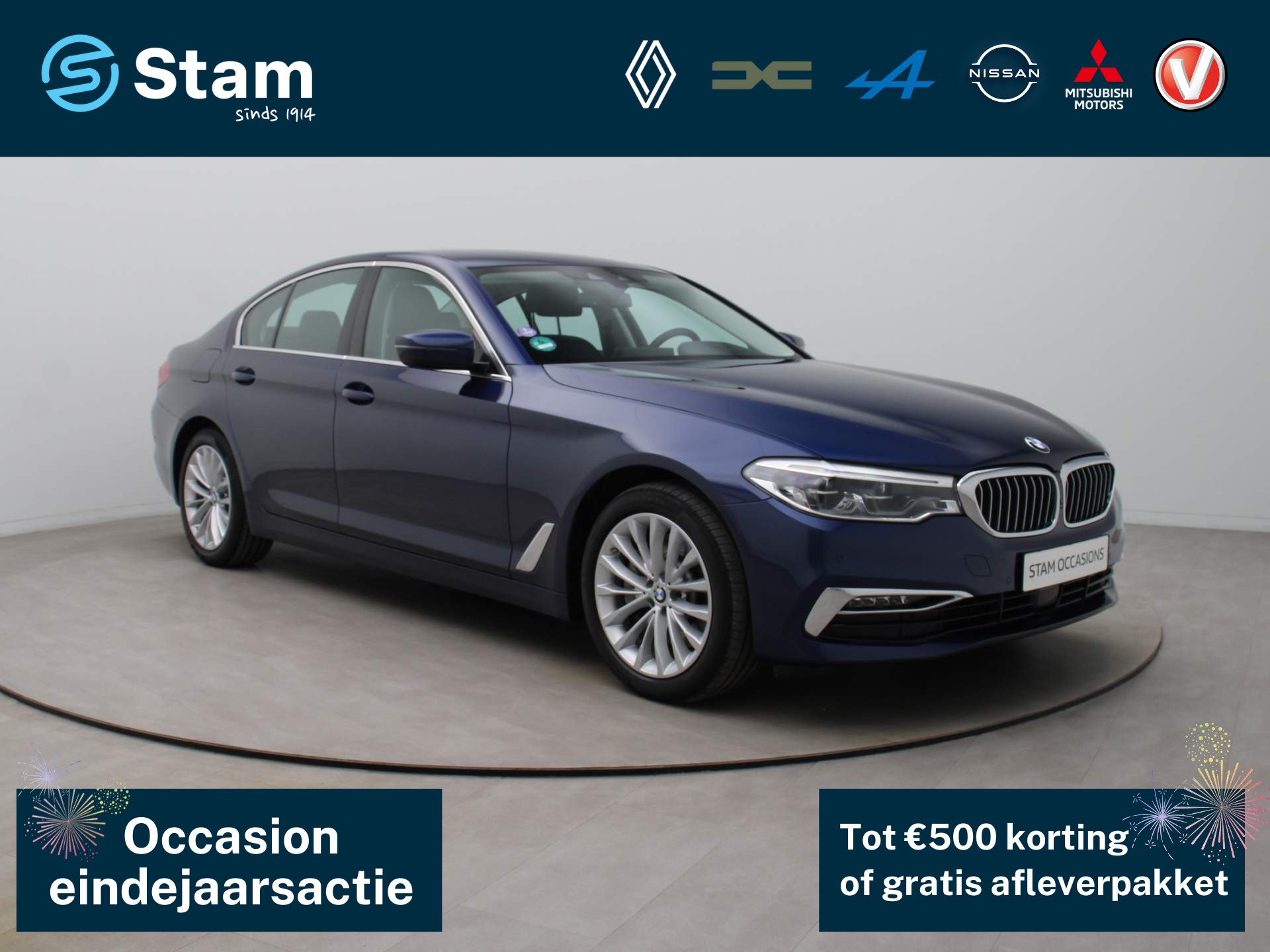 BMW 5 Serie 252pk 530i High Executive AUTOMAAT 360° Camera | Adapt. Cruise | Harman Kardon | Head-Up | Leder