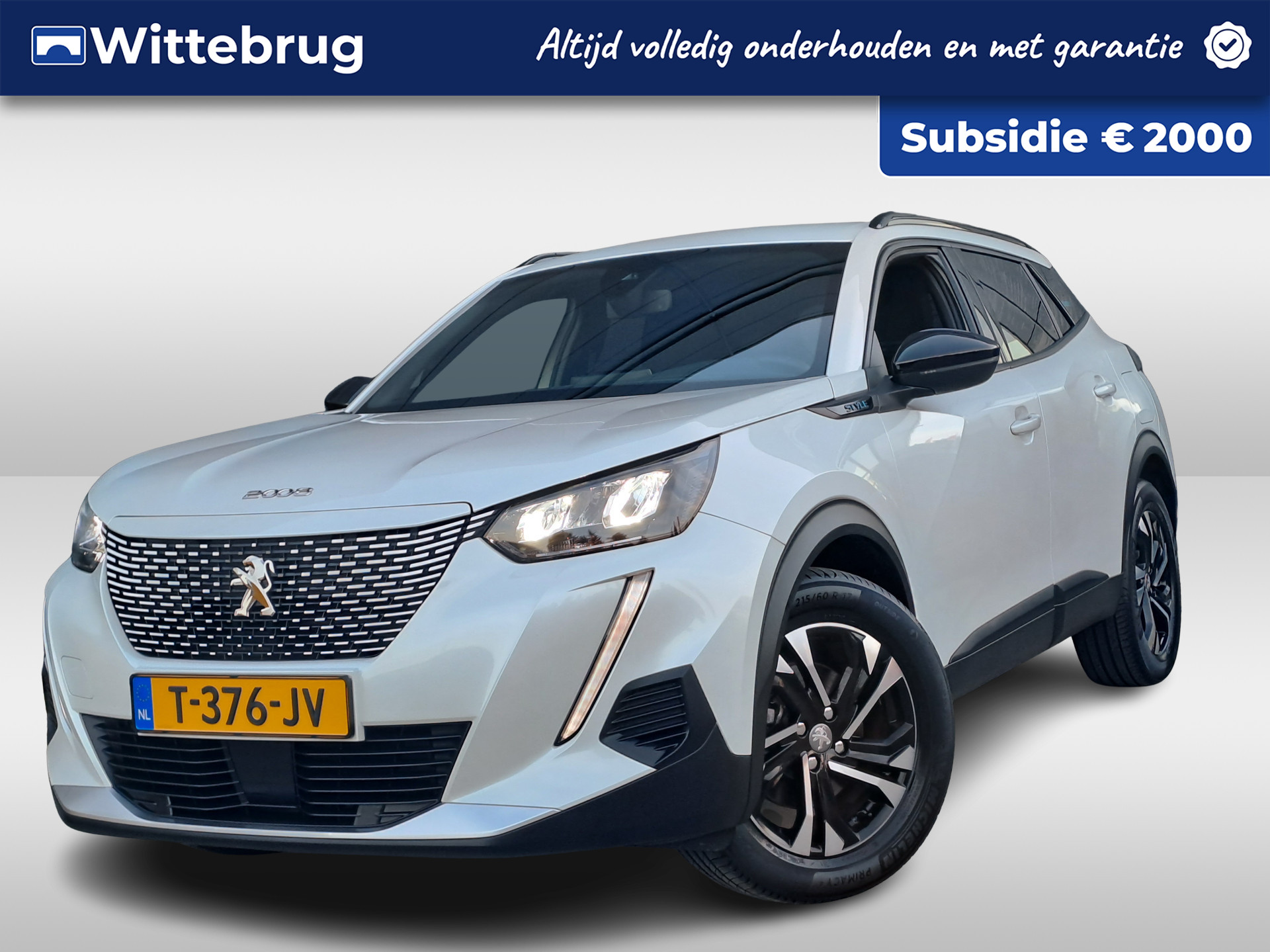 Peugeot e-2008 EV Style 50 kWh Subsidie aanvraag mogelijk | Parkeercamera | Cruise Control | Lichtmetalen wielen