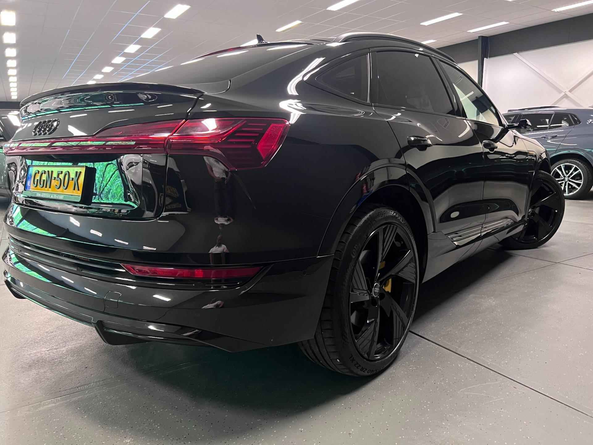 Audi E-tron Sportback 55 quattro S-LINE EDITION BLACK-LINE RS-LEDER 130DEURO NW PRIJS - 8/67