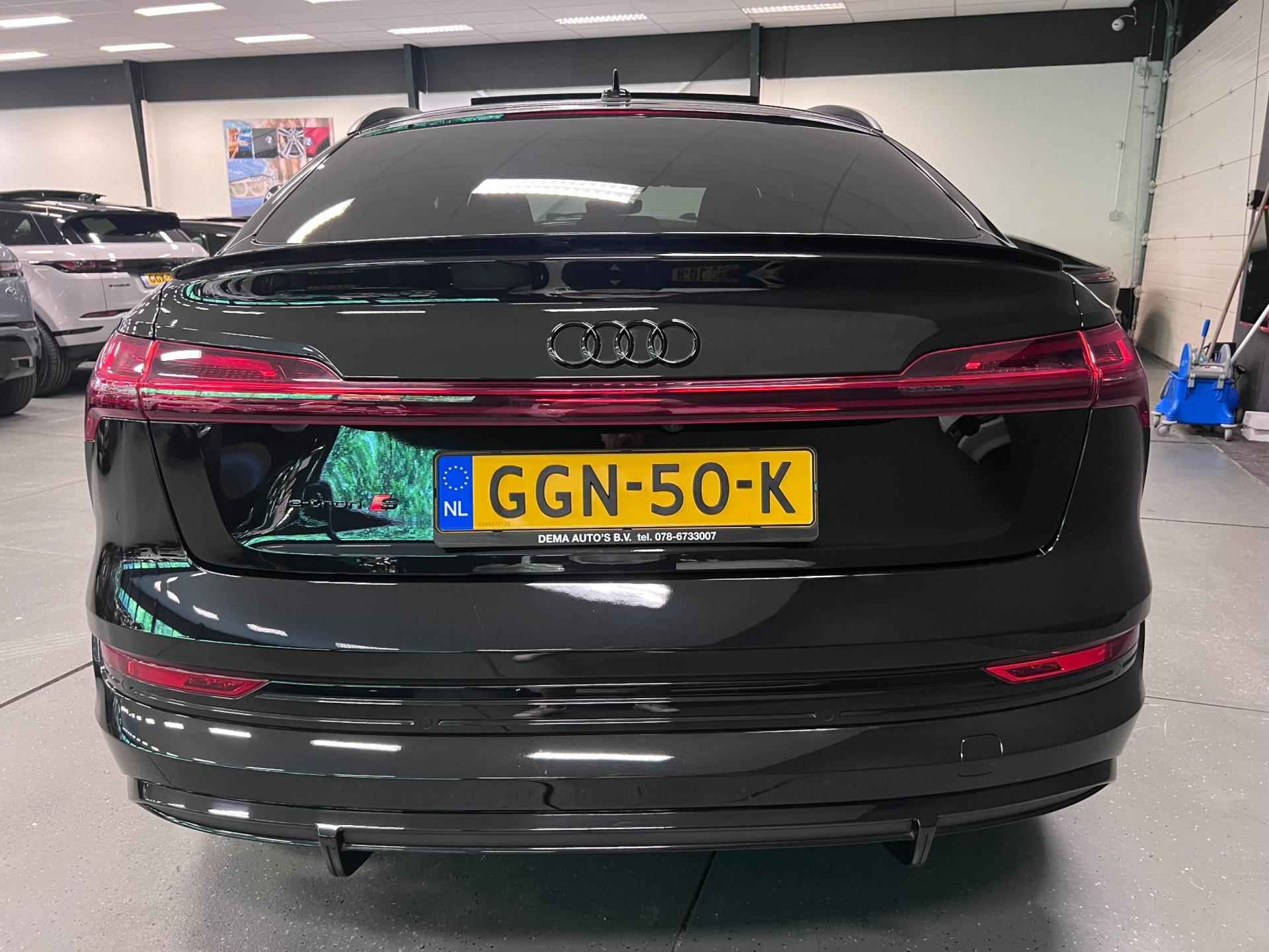 Audi E-tron Sportback 55 quattro S-LINE EDITION BLACK-LINE RS-LEDER 130DEURO NW PRIJS - 9/67