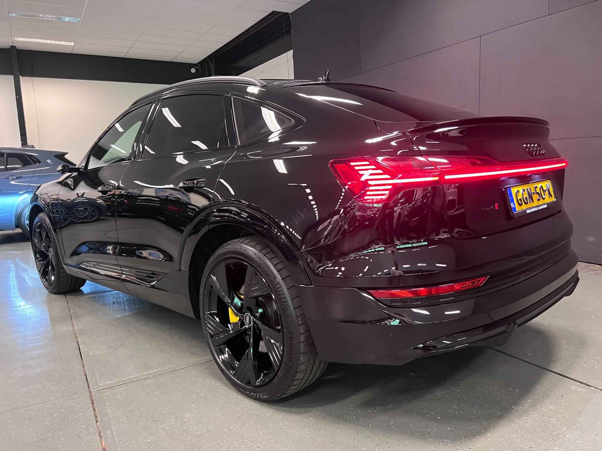 Audi E-tron Sportback 55 quattro S-LINE EDITION BLACK-LINE RS-LEDER 130DEURO NW PRIJS - 12/67