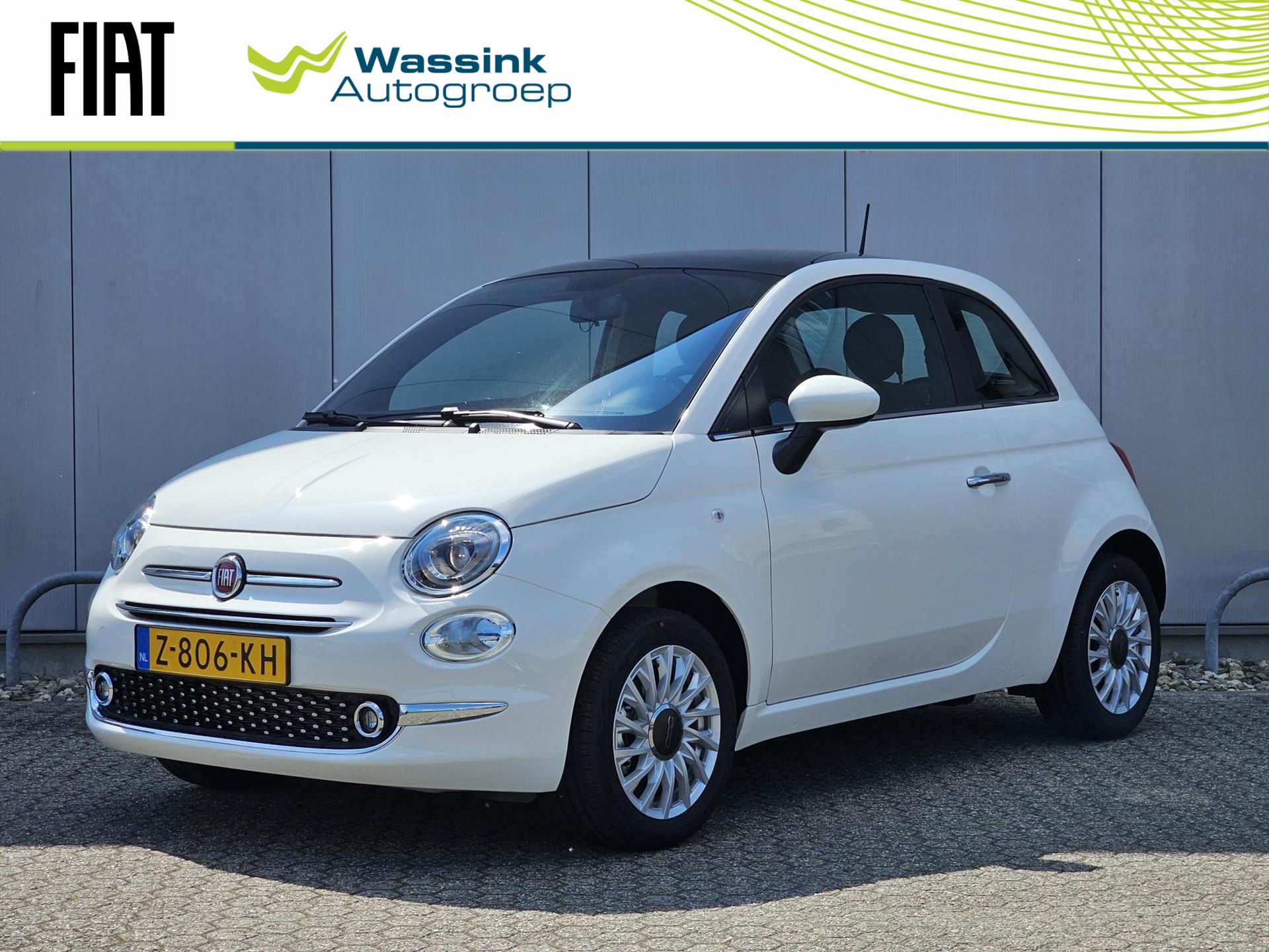 Fiat 500 1.0 Hybrid 70pk Dolcevita Finale | Apple CarPlay / Android Auto | Cruise Control | Parkeersensoren | Uit voorraad leverbaar!