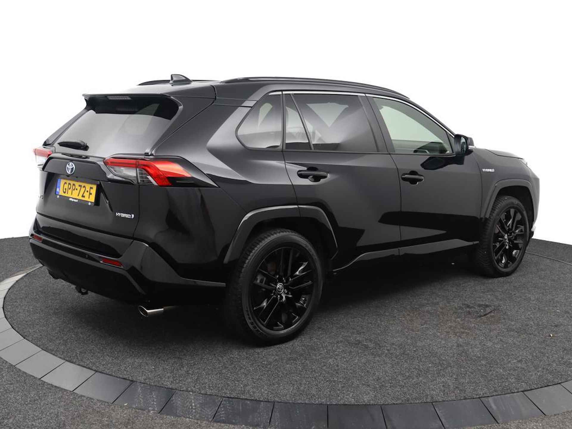 Toyota RAV4 2.5 Hybrid Black Edition | Leer alcantara bekleding |Afneembare trekhaak | Apple carplay/Android auto | Elektrisch verstelbare bestuurdersstoel | - 2/48