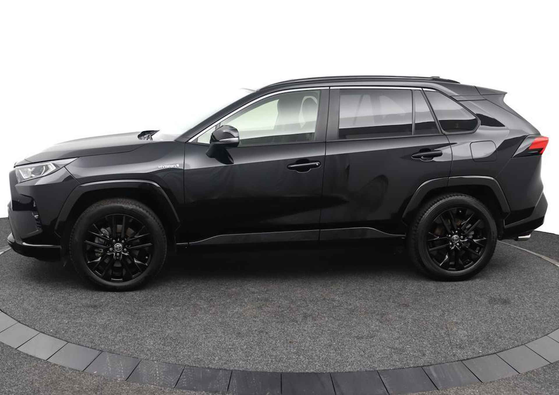 Toyota RAV4 2.5 Hybrid Black Edition | Leer alcantara bekleding |Afneembare trekhaak | Apple carplay/Android auto | Elektrisch verstelbare bestuurdersstoel | - 3/48